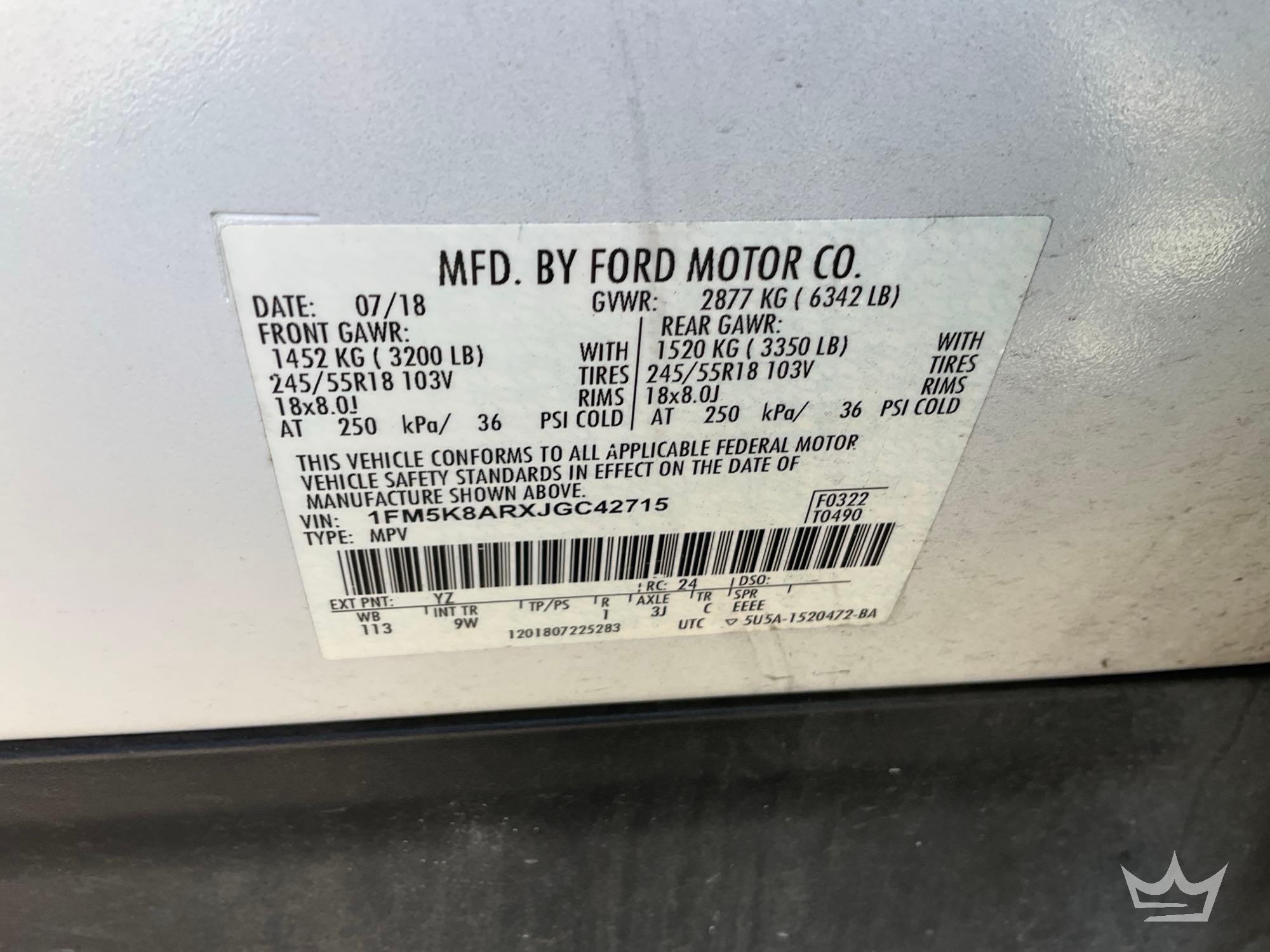 2018 Ford Explorer