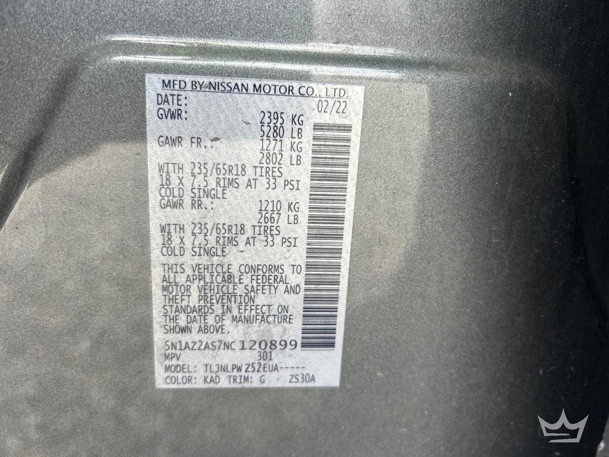 2022 Nissan MURANO