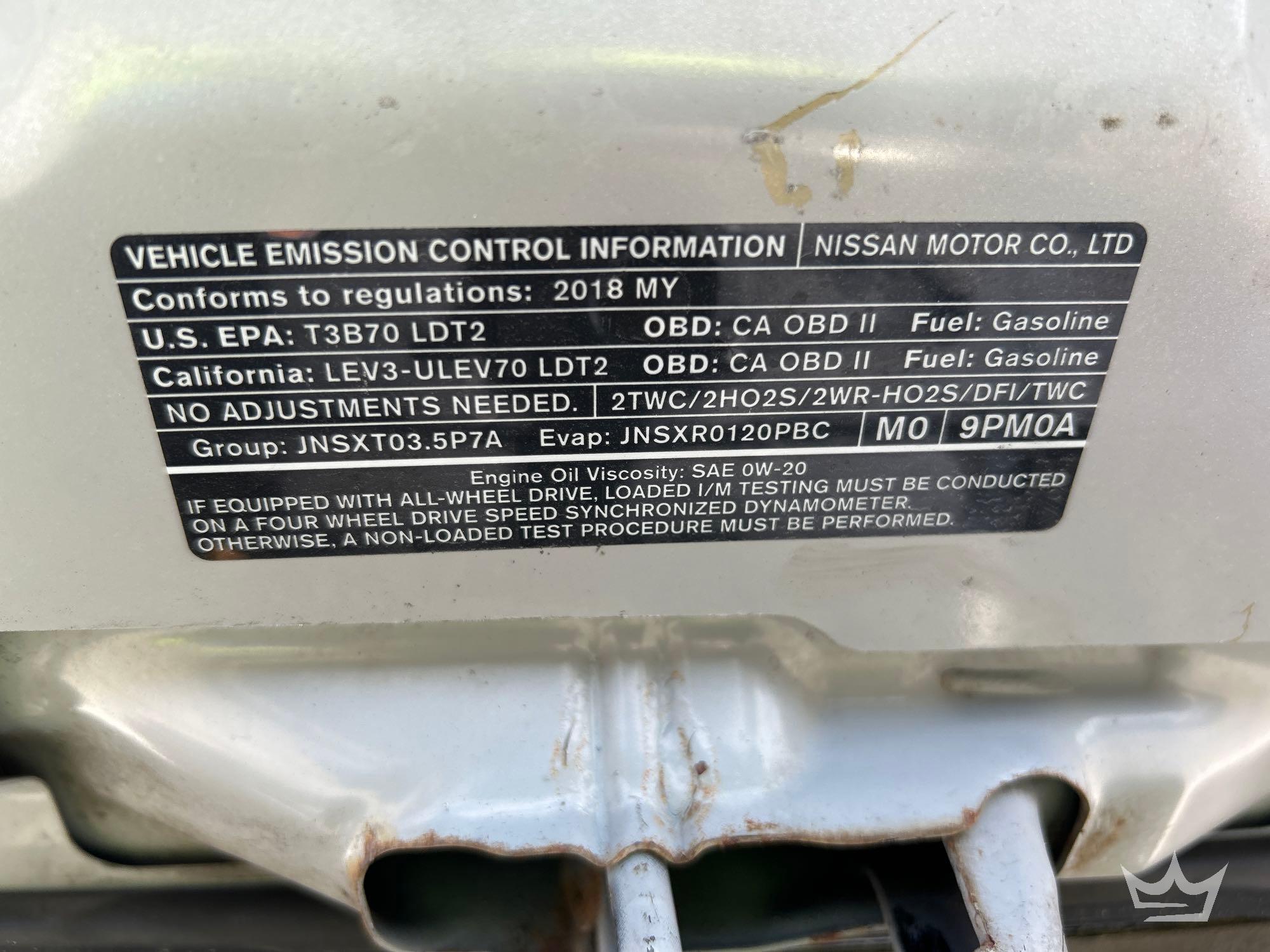 2018 Nissan PATHFINDER