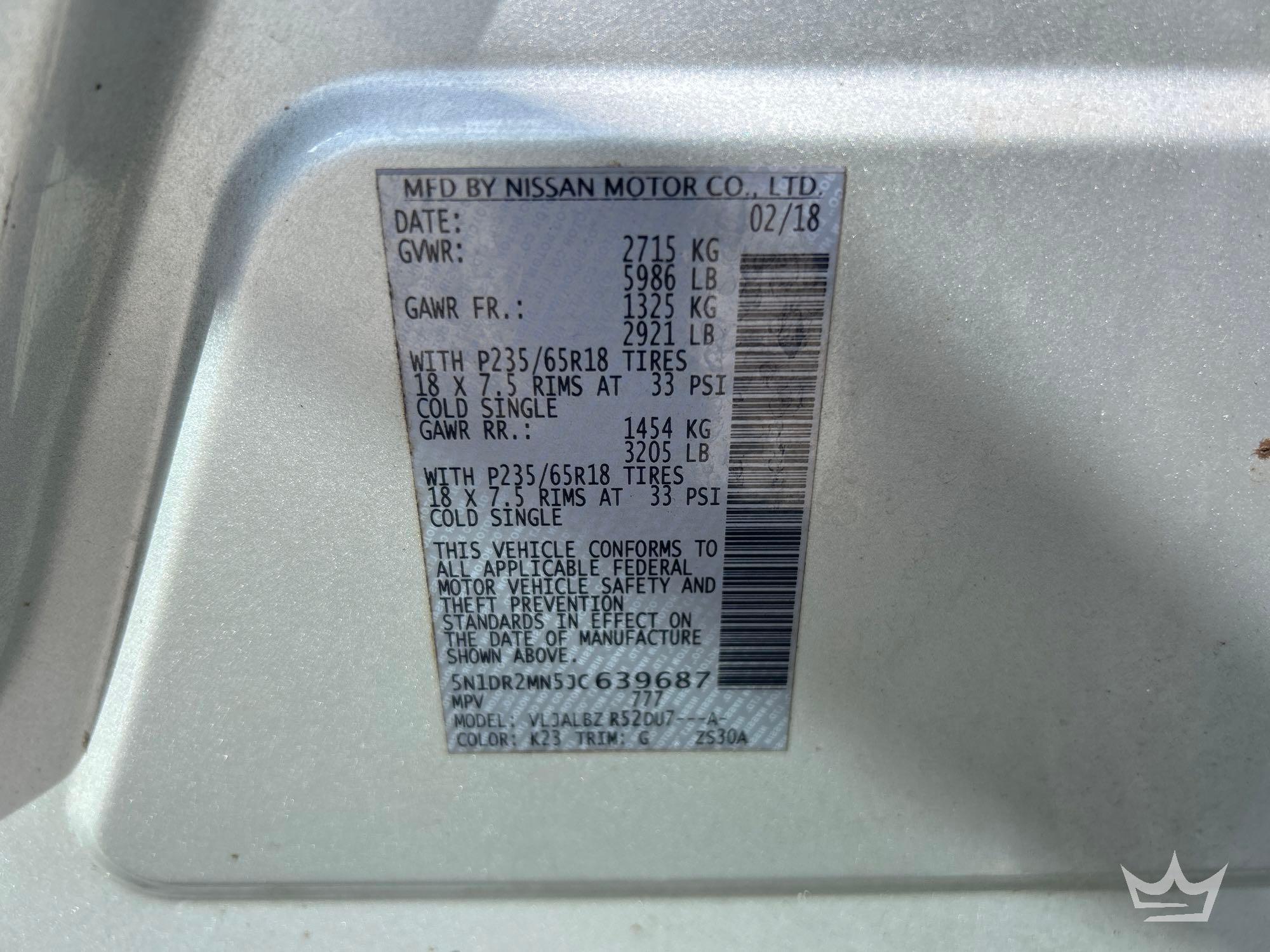 2018 Nissan PATHFINDER