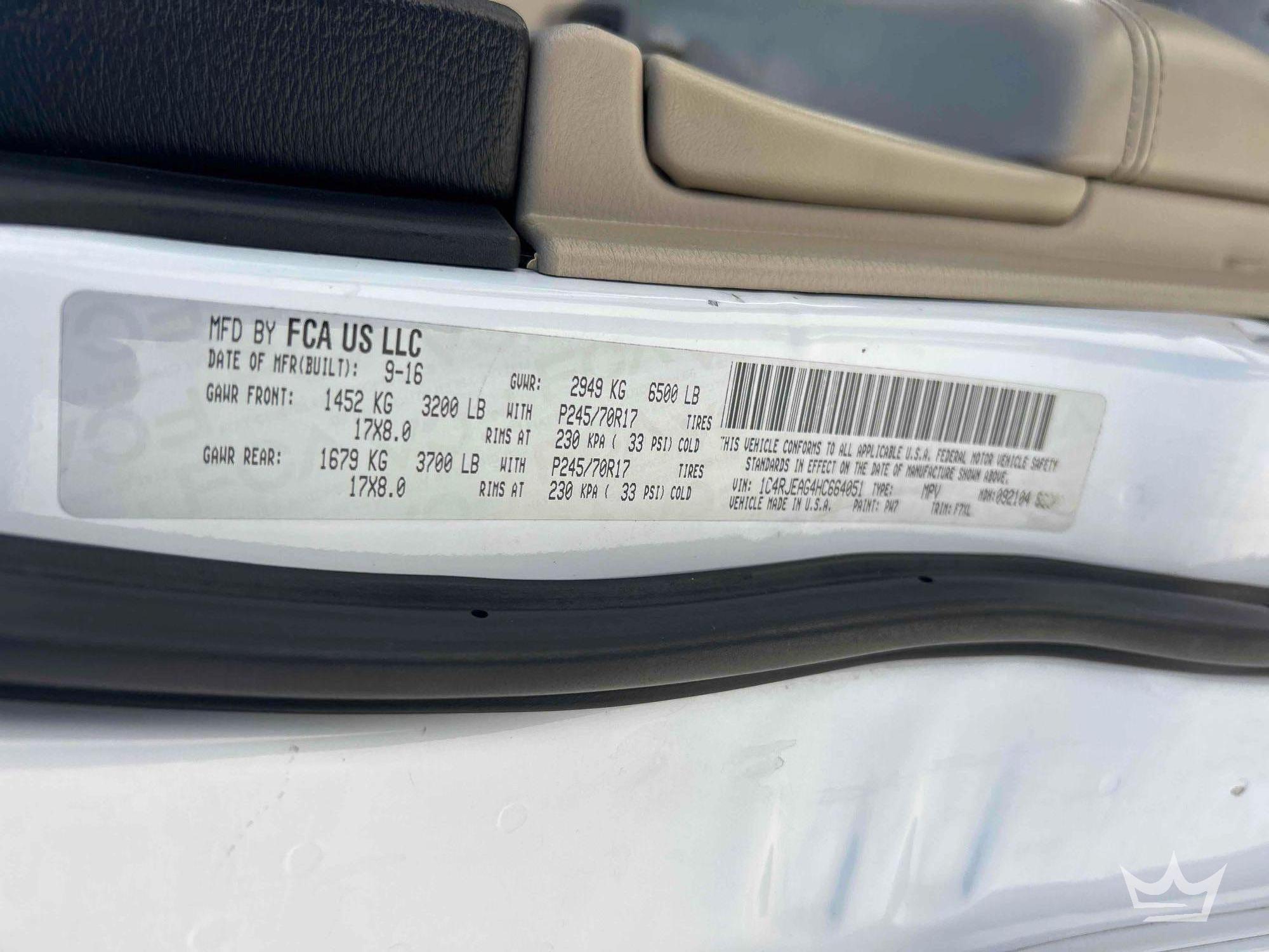 2017 Jeep Grand Cherokee