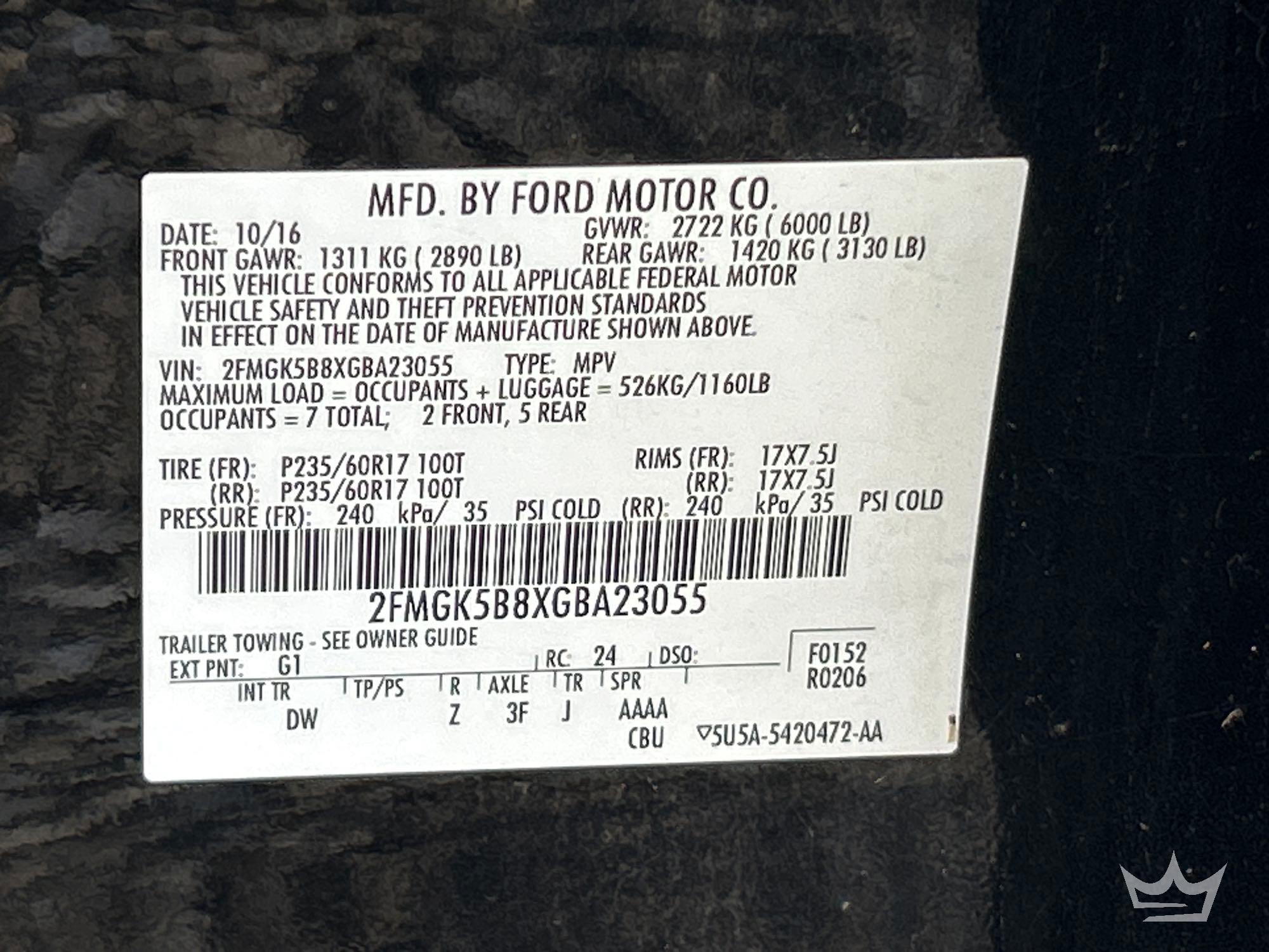 2016 Ford Flex