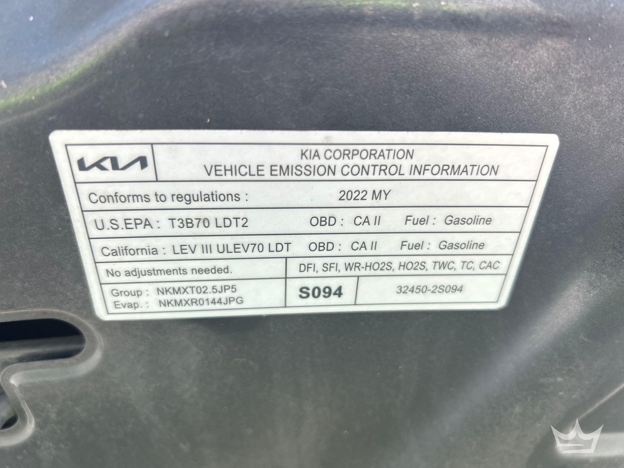 2022 Kia SORENTO