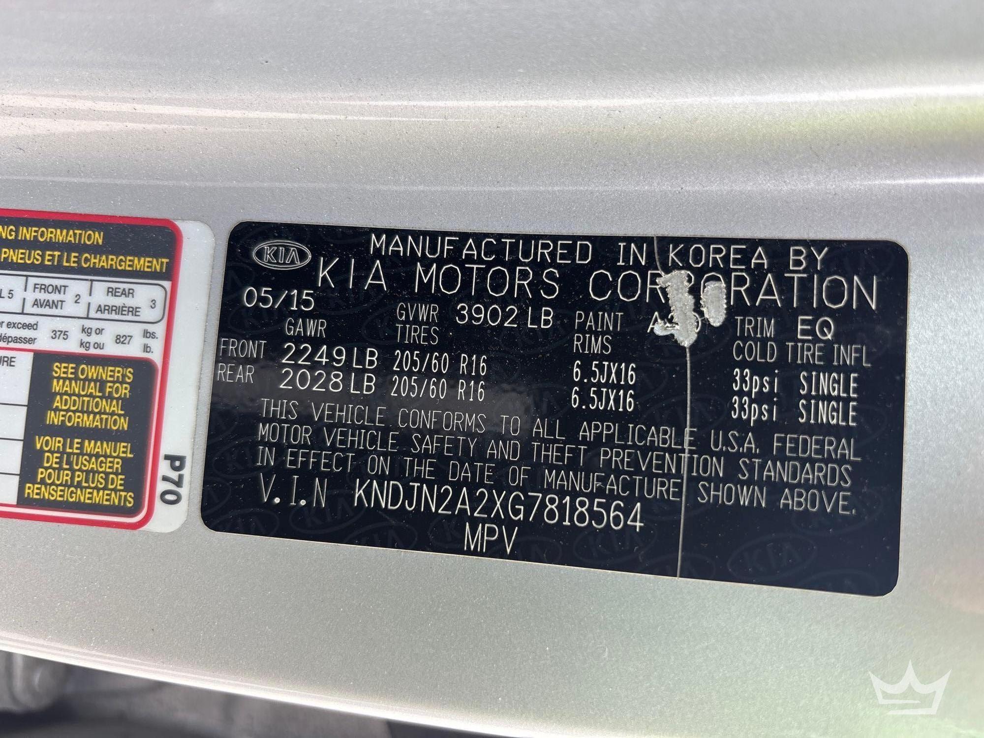 2016 Kia SOUL