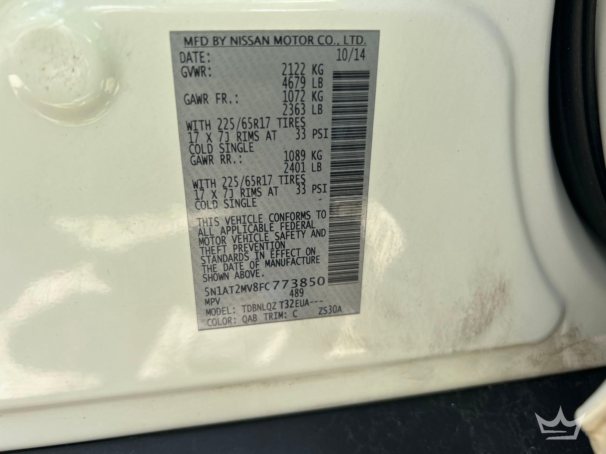 2015 Nissan ROGUE