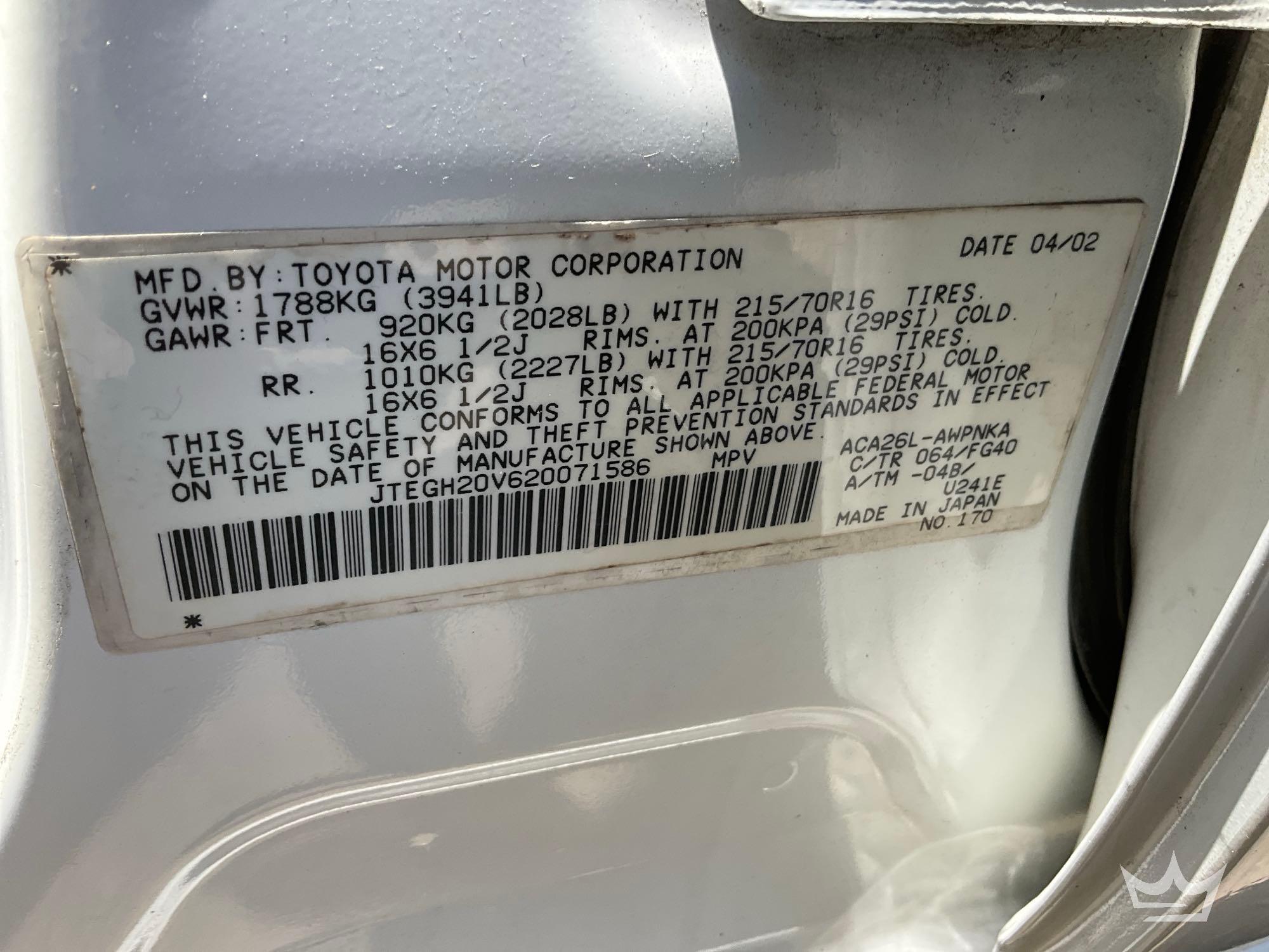 2002 Toyota RAV4
