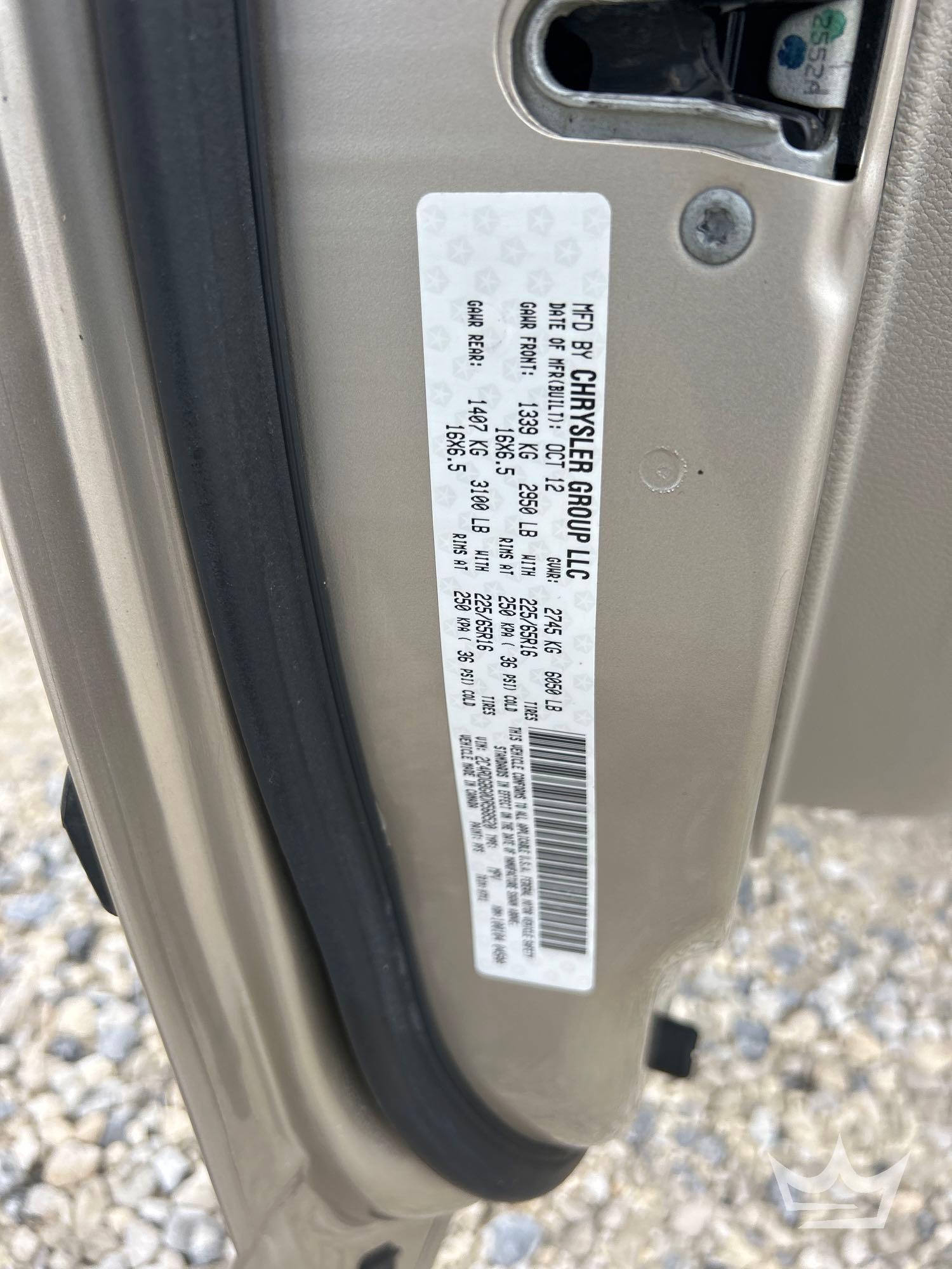 2013 Dodge Caravan