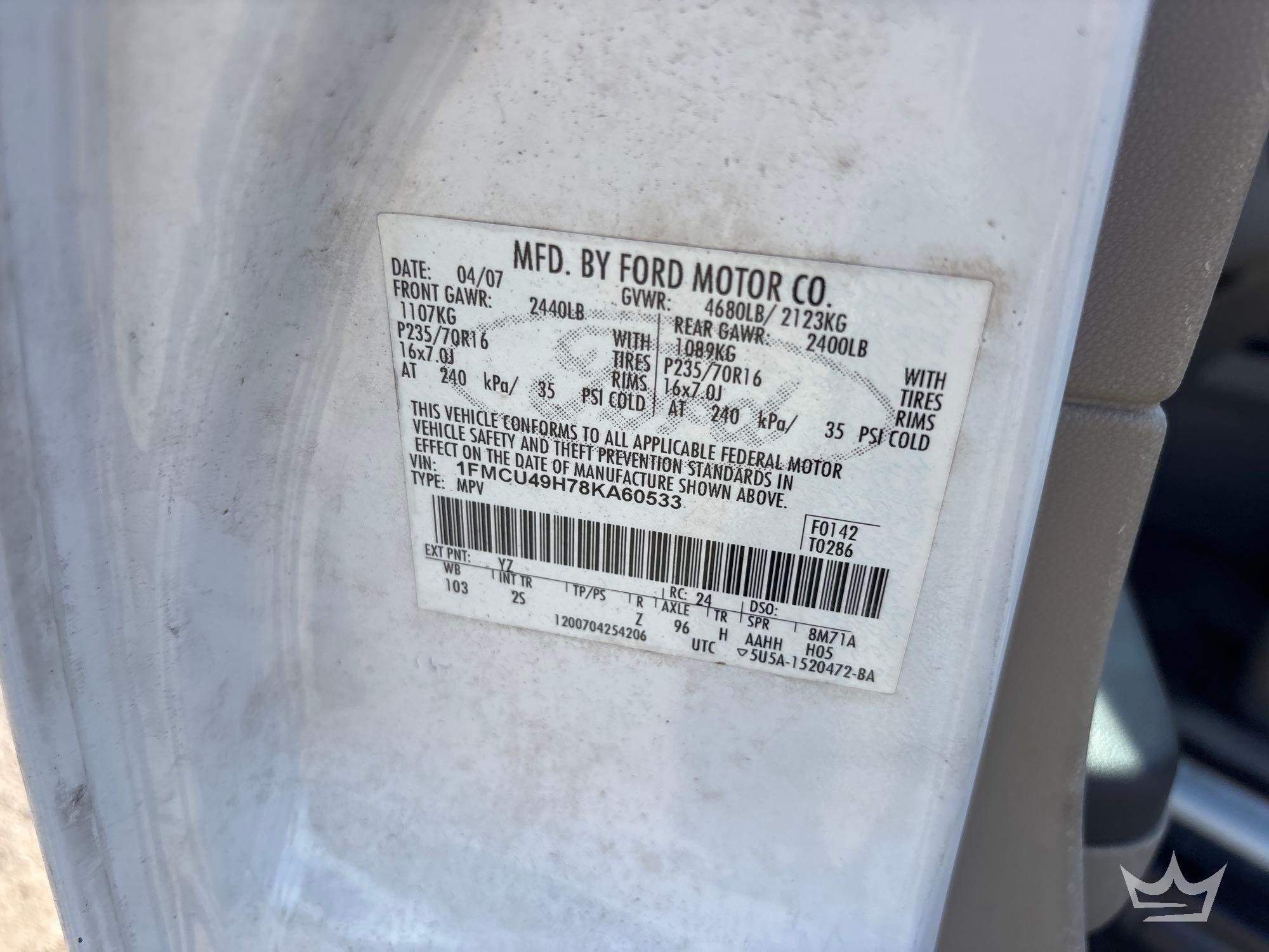 2008 Ford ESCAPE