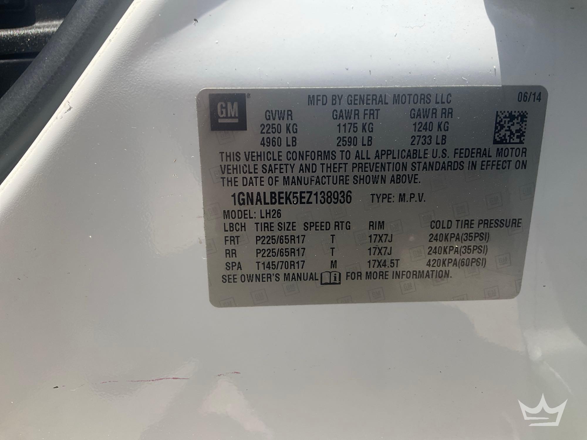 2014 Chevrolet EQUINOX