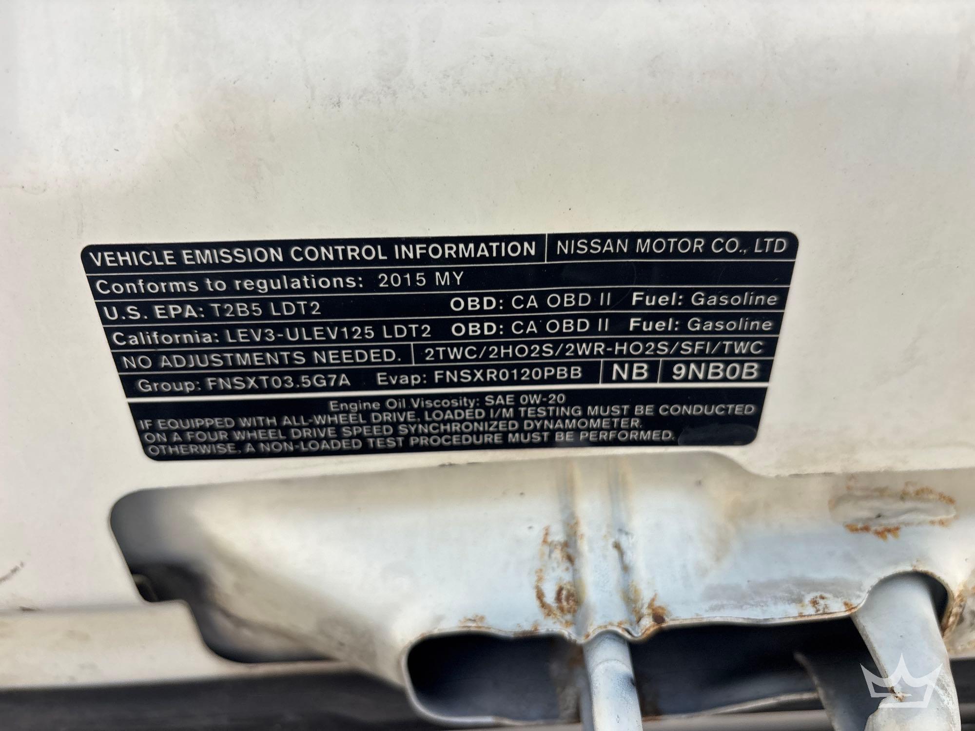 2015 Nissan PATHFINDER