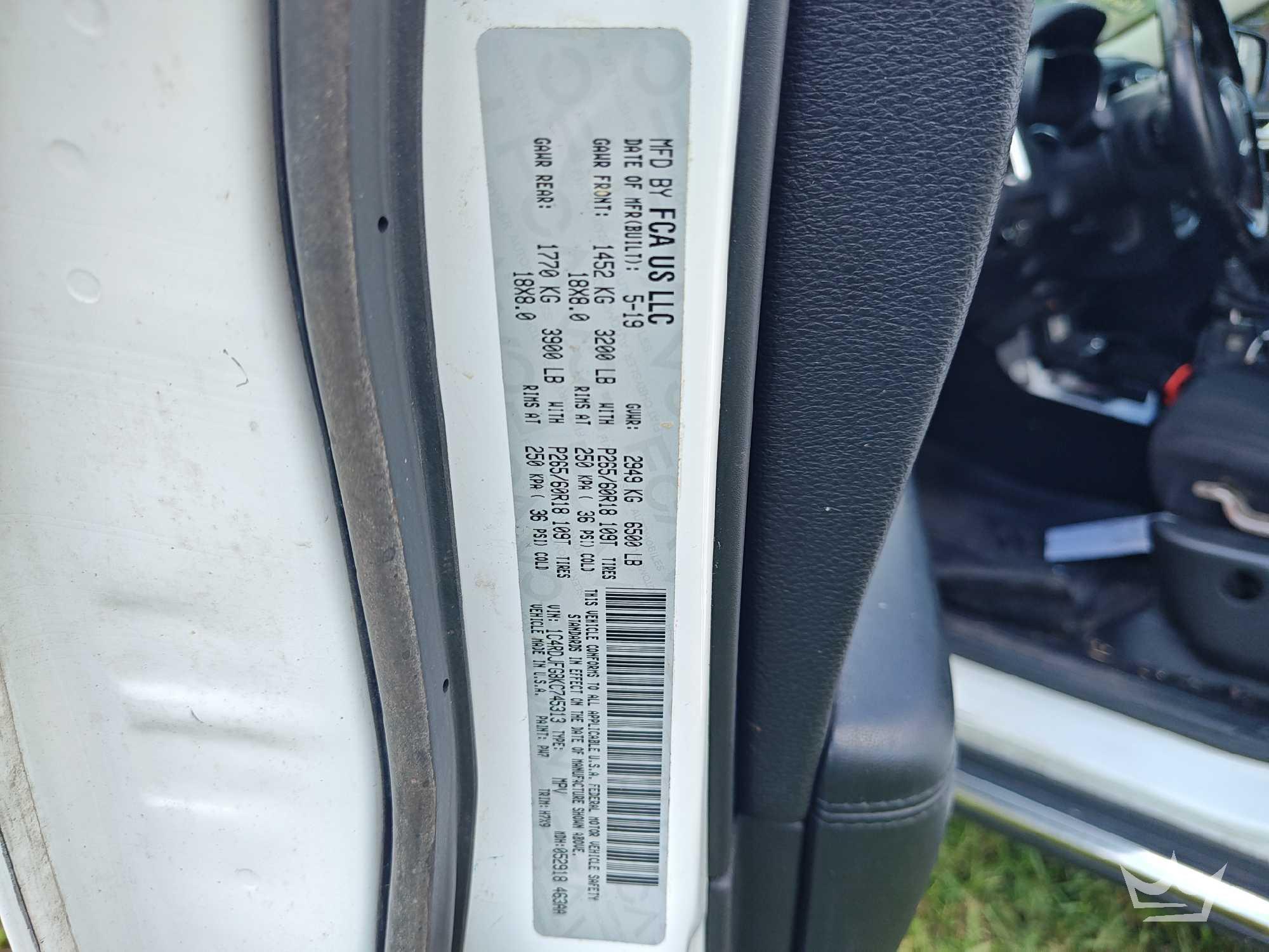 2019 Dodge DURANGO