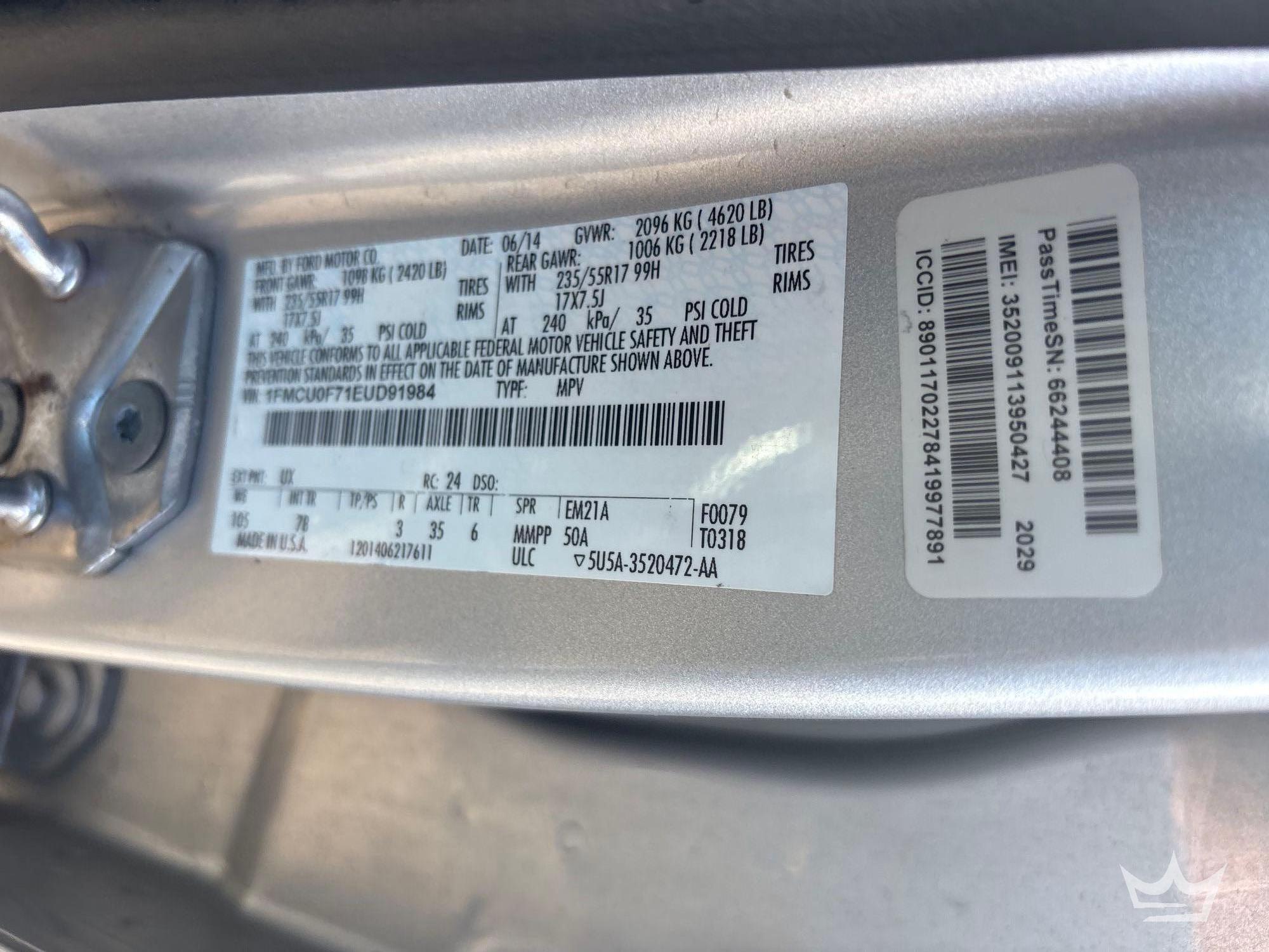 2014 Ford ESCAPE