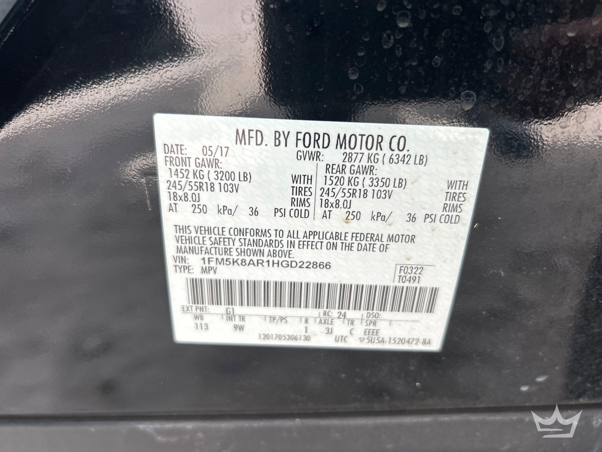 2017 Ford EXPLORER