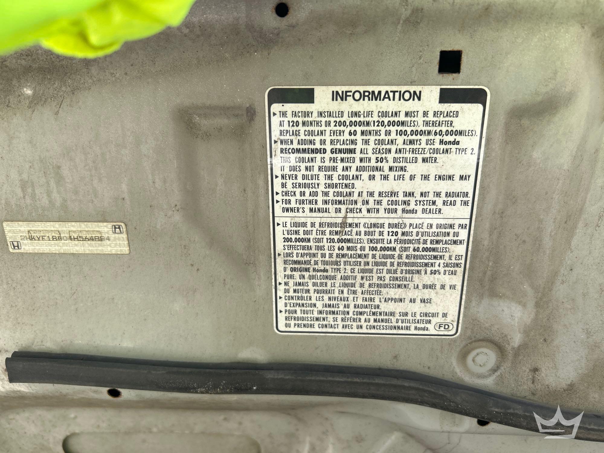 2004 Honda PILOT