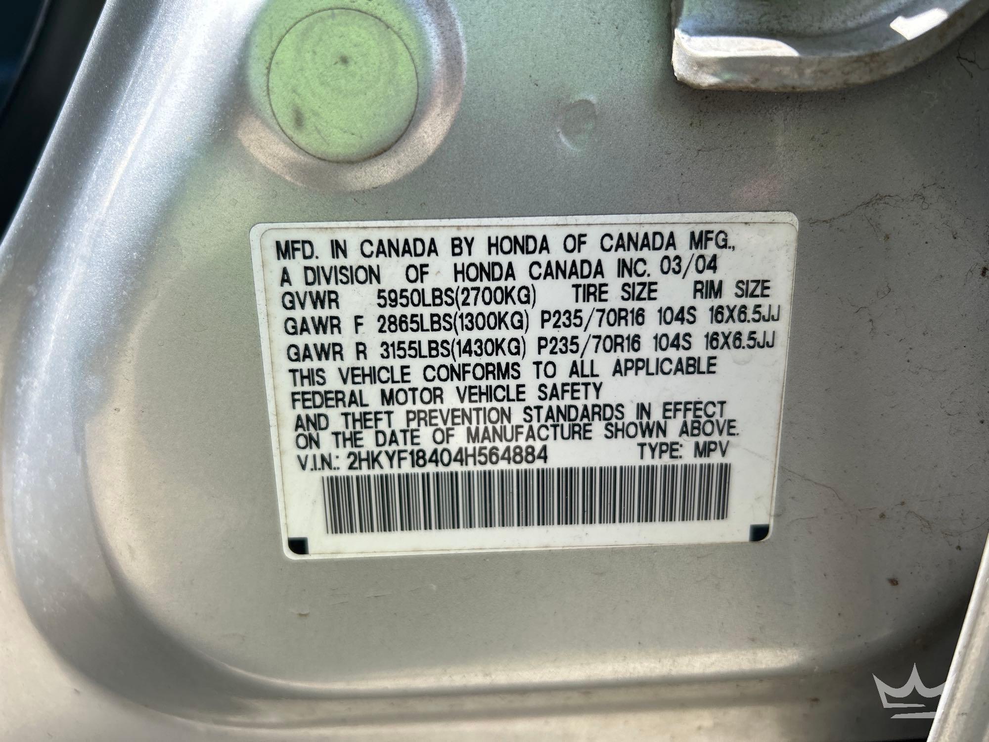 2004 Honda PILOT
