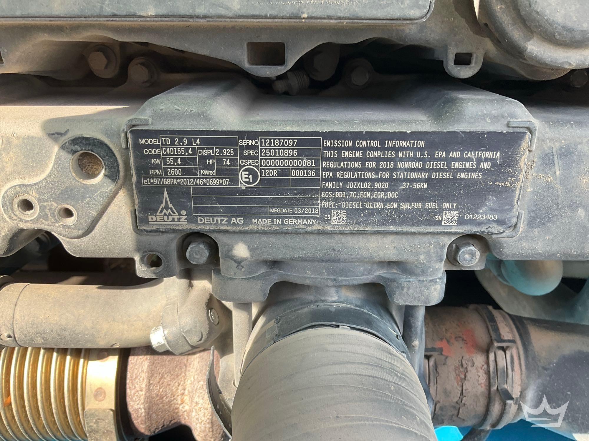 2018 Genie GTH636