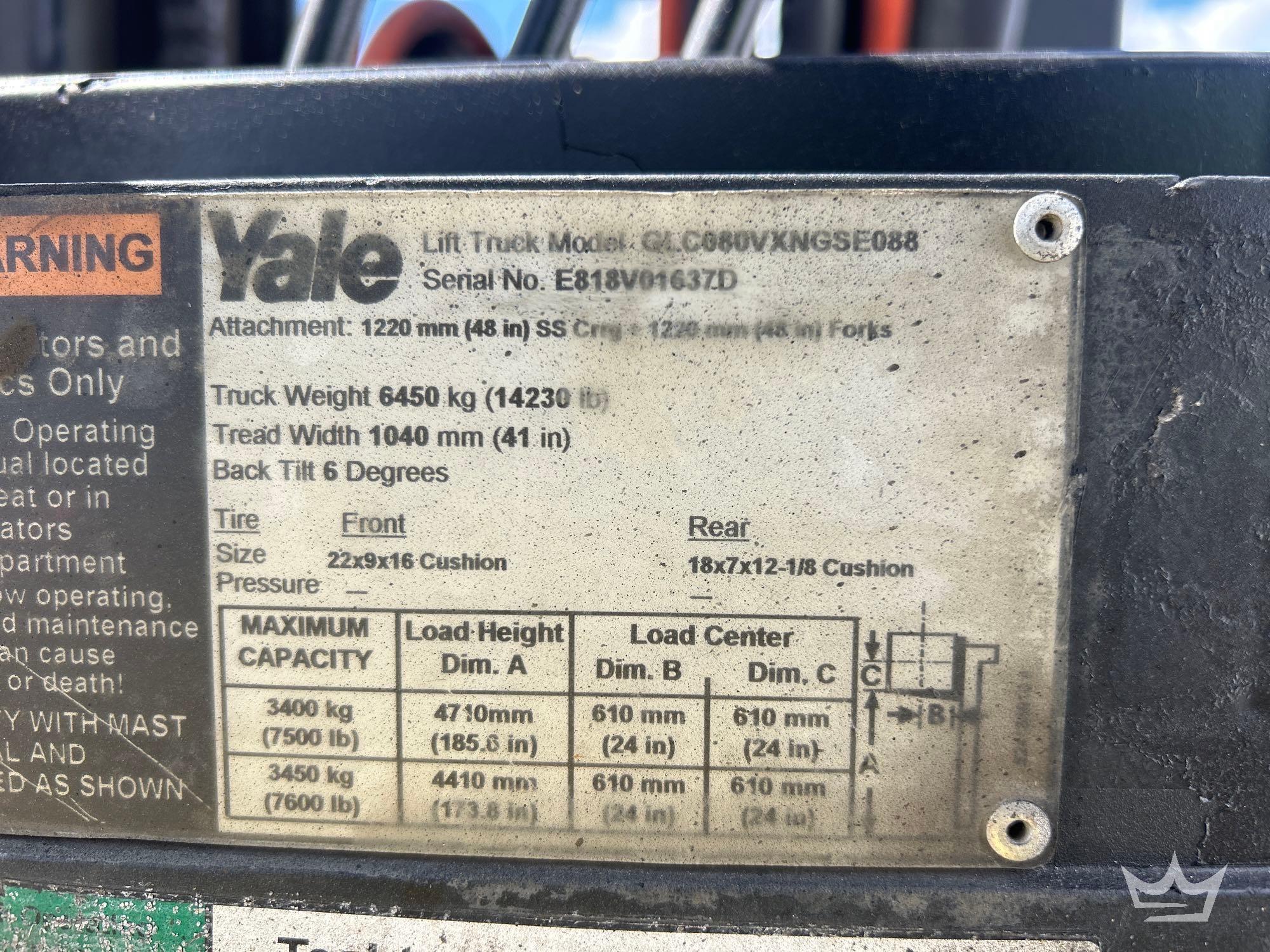 2006 Yale GLC080