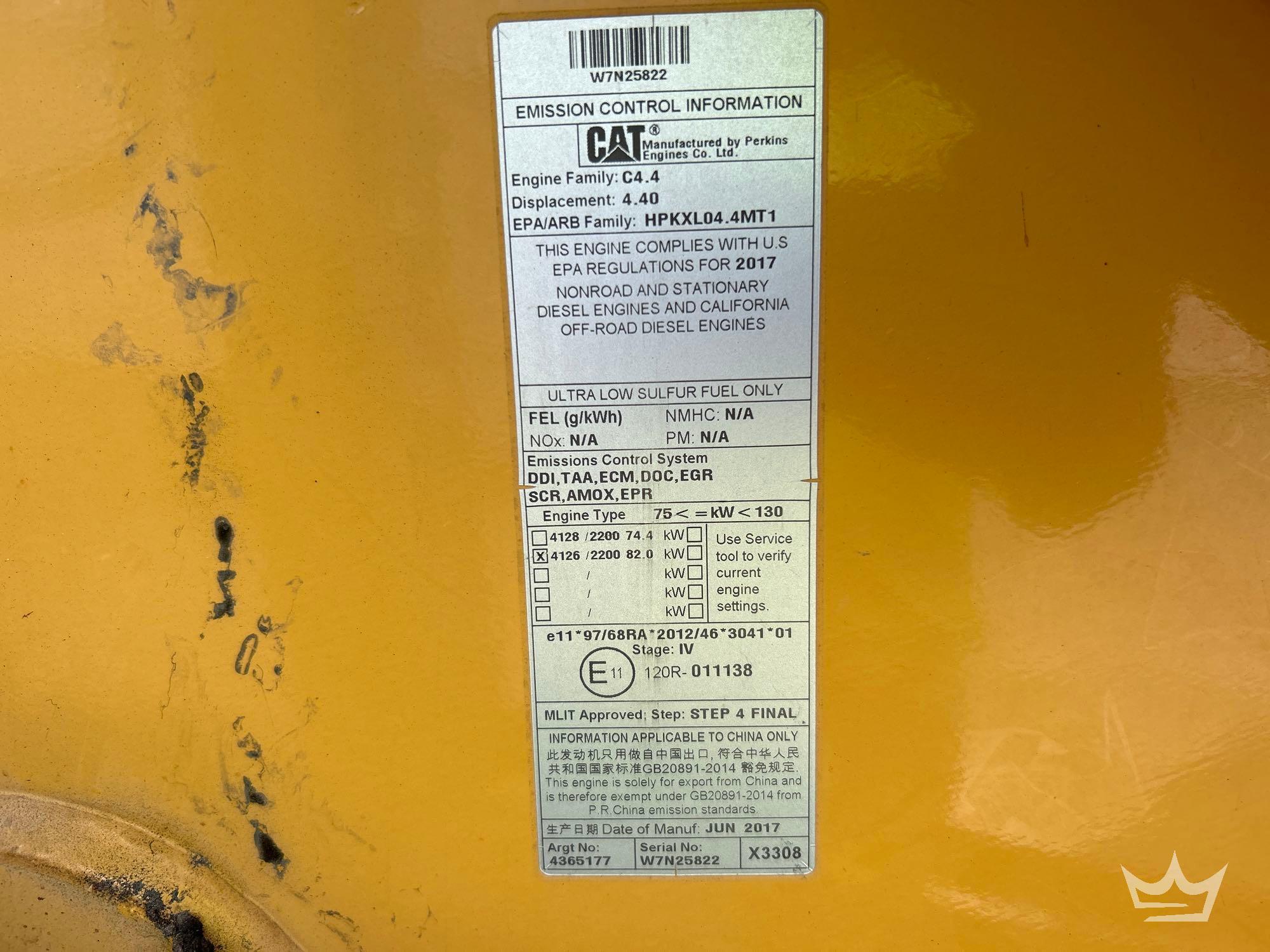 2017 Caterpillar 420F2 IT