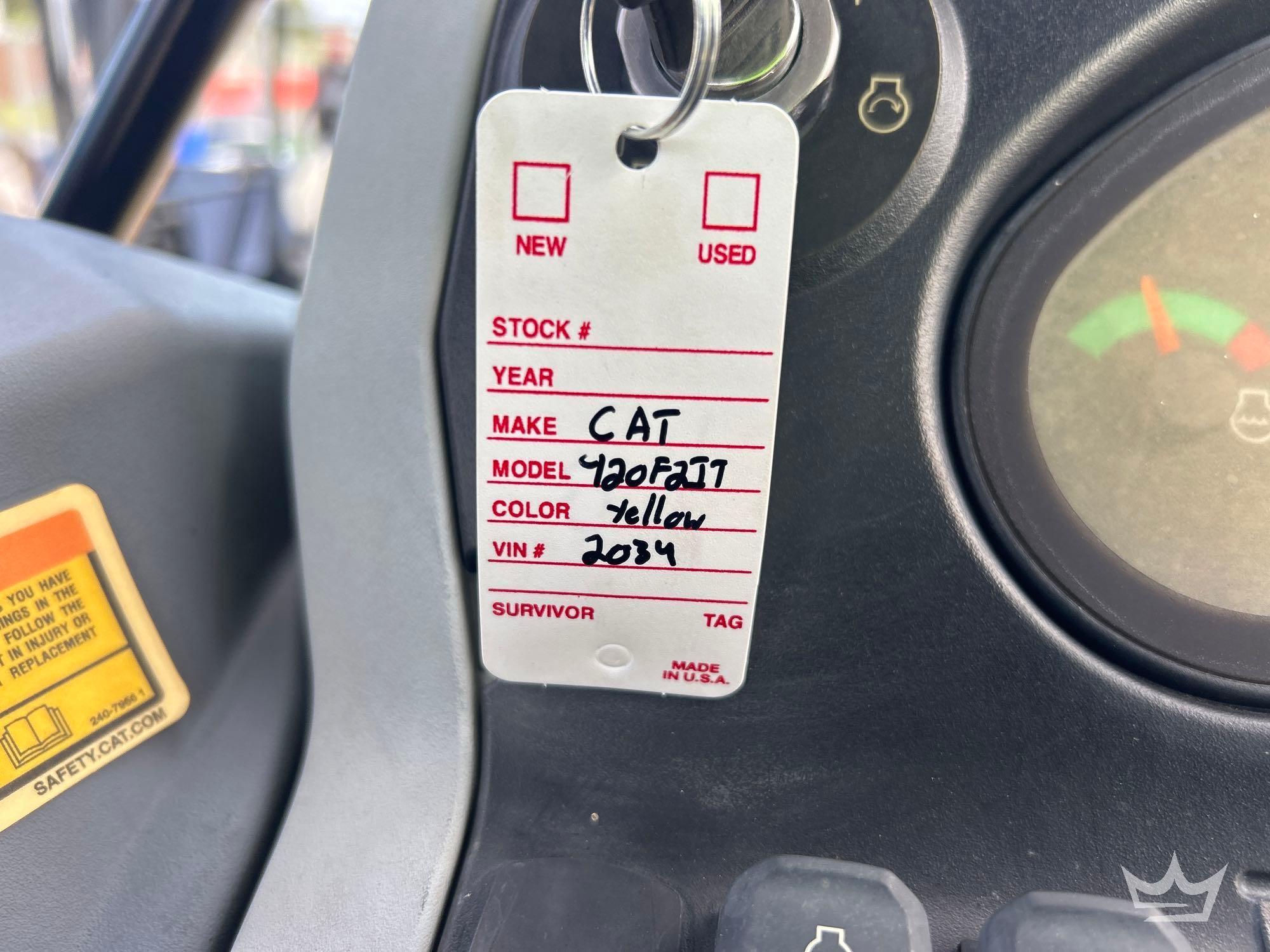 2017 Caterpillar 420F2 IT