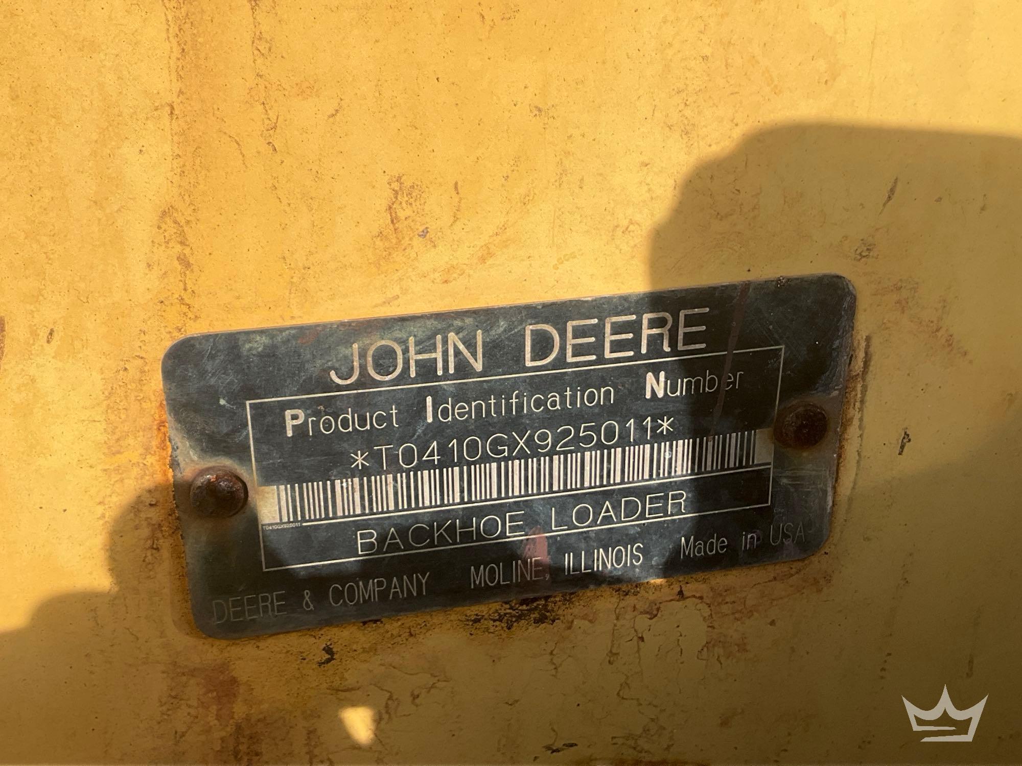 2003 John Deere 410G