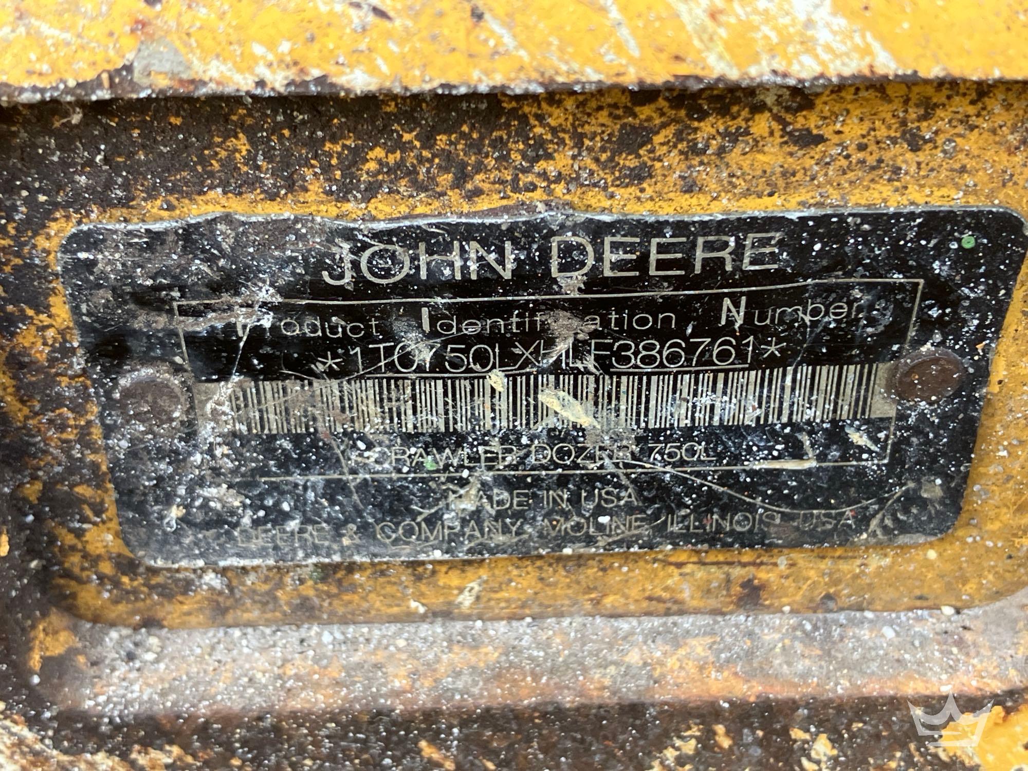 2020 John Deere 750K LGP
