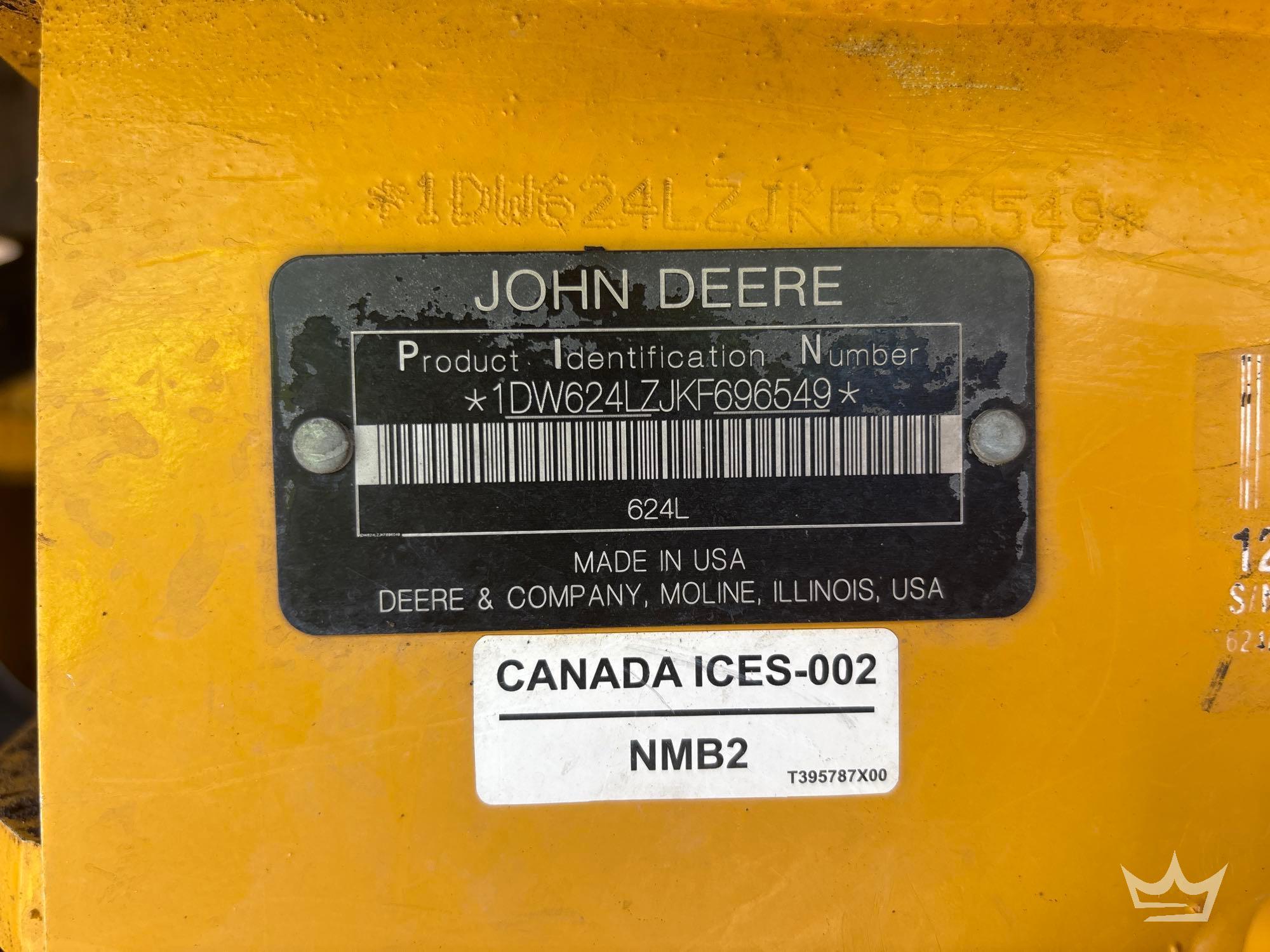 2017 John Deere 524K