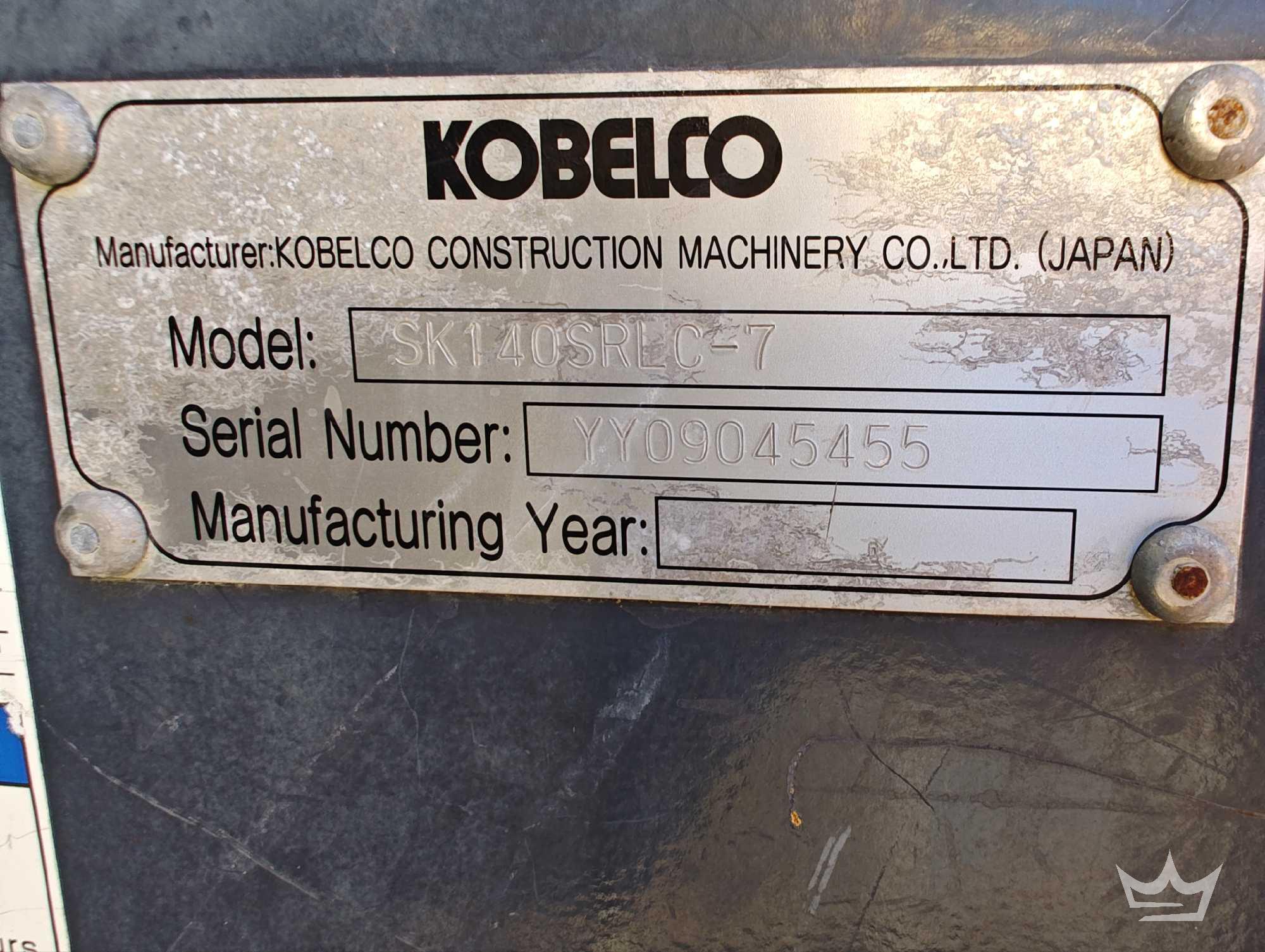2023 Kobelco SK140SRLC