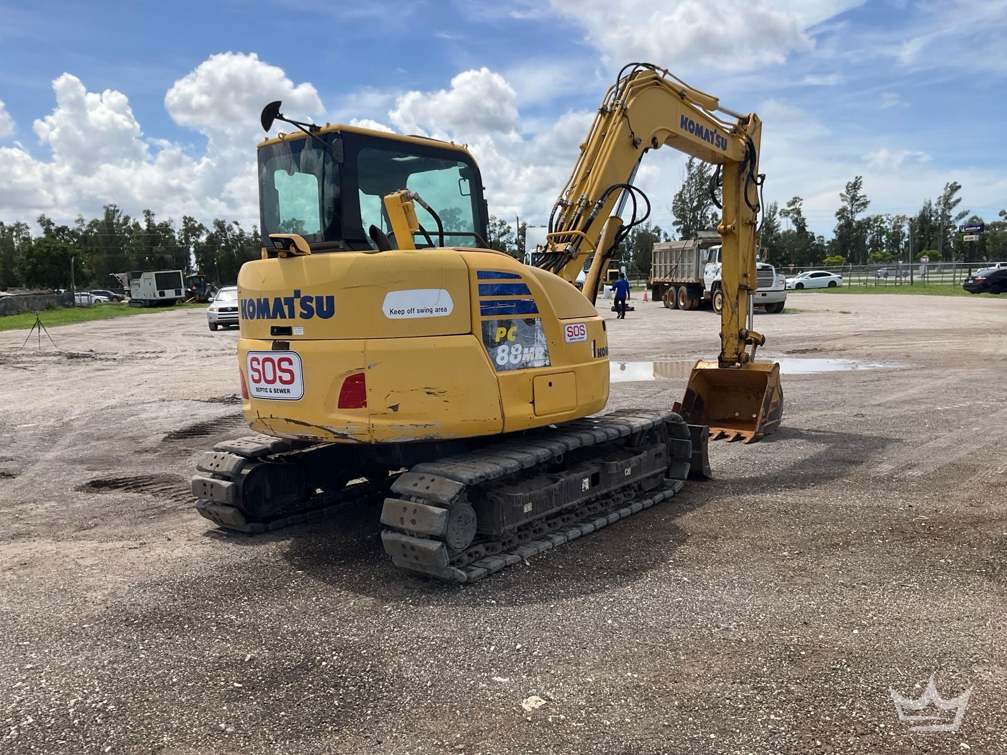 2018 Komatsu PC88MR
