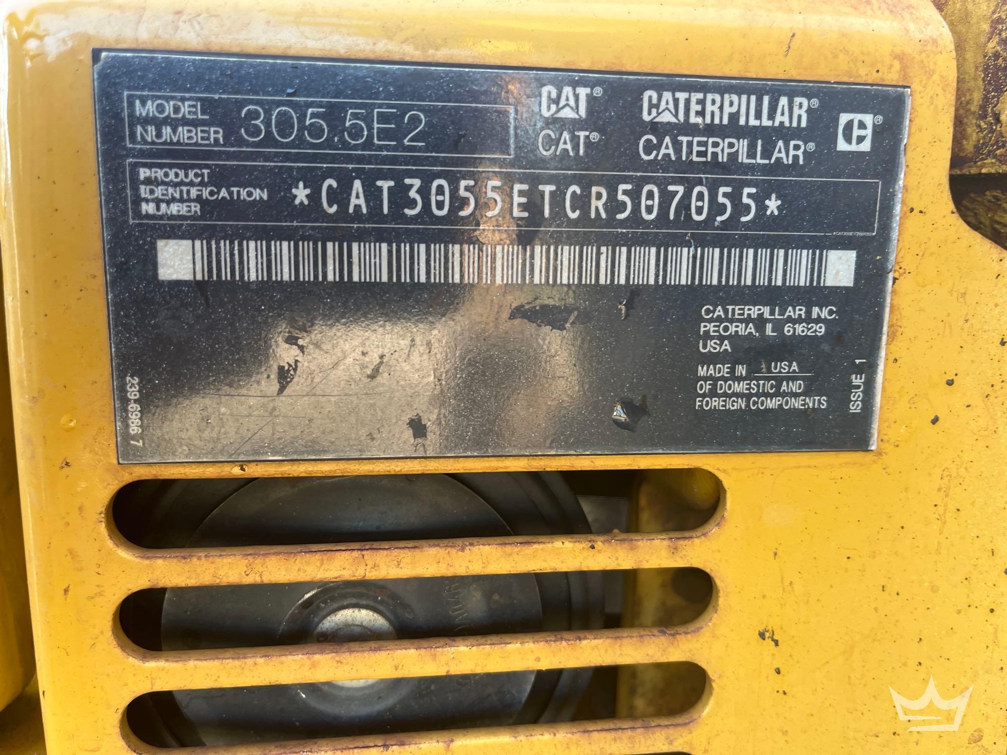 2019 Caterpillar 305E2CR
