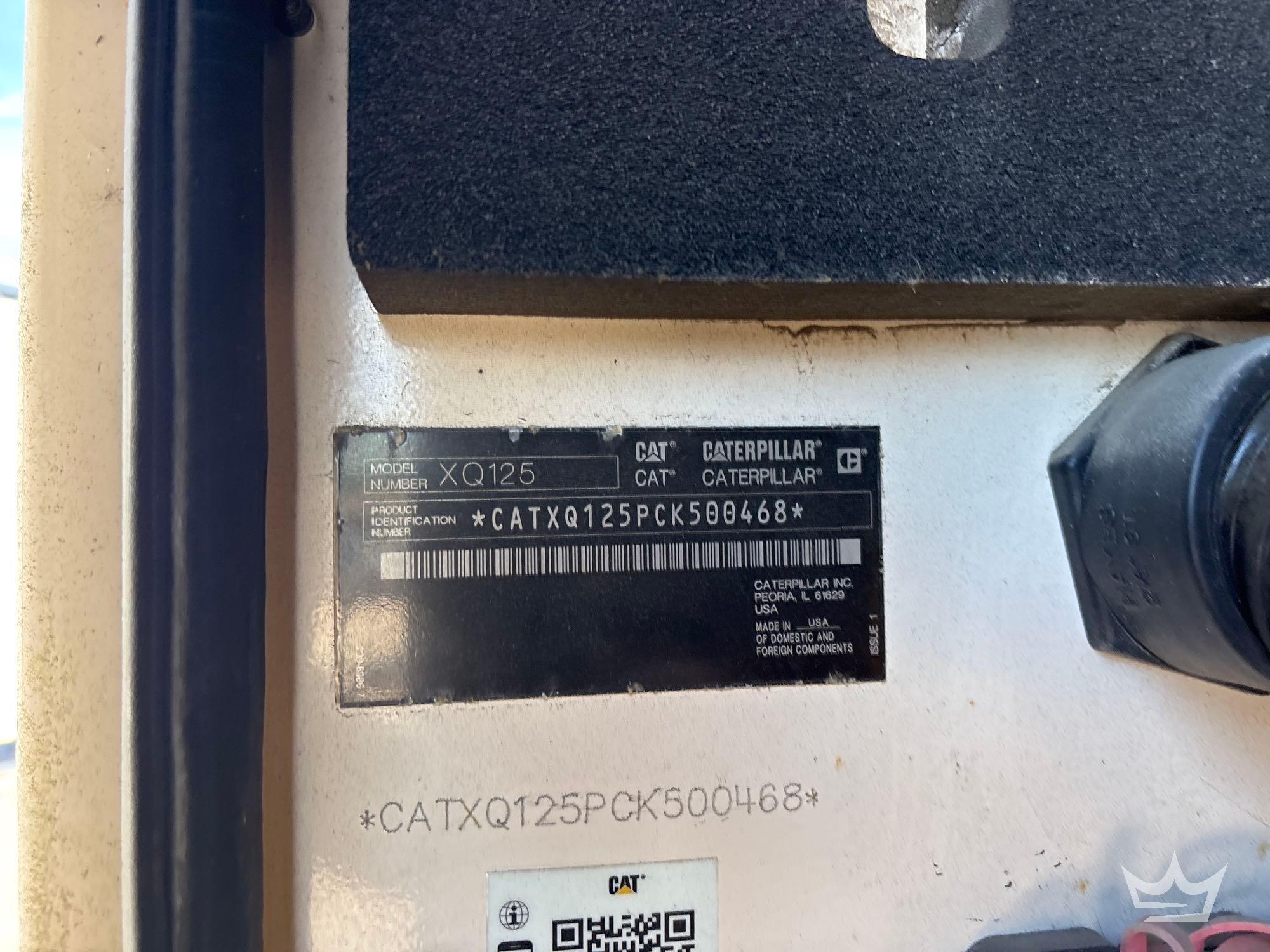 2019 Caterpillar XQ125