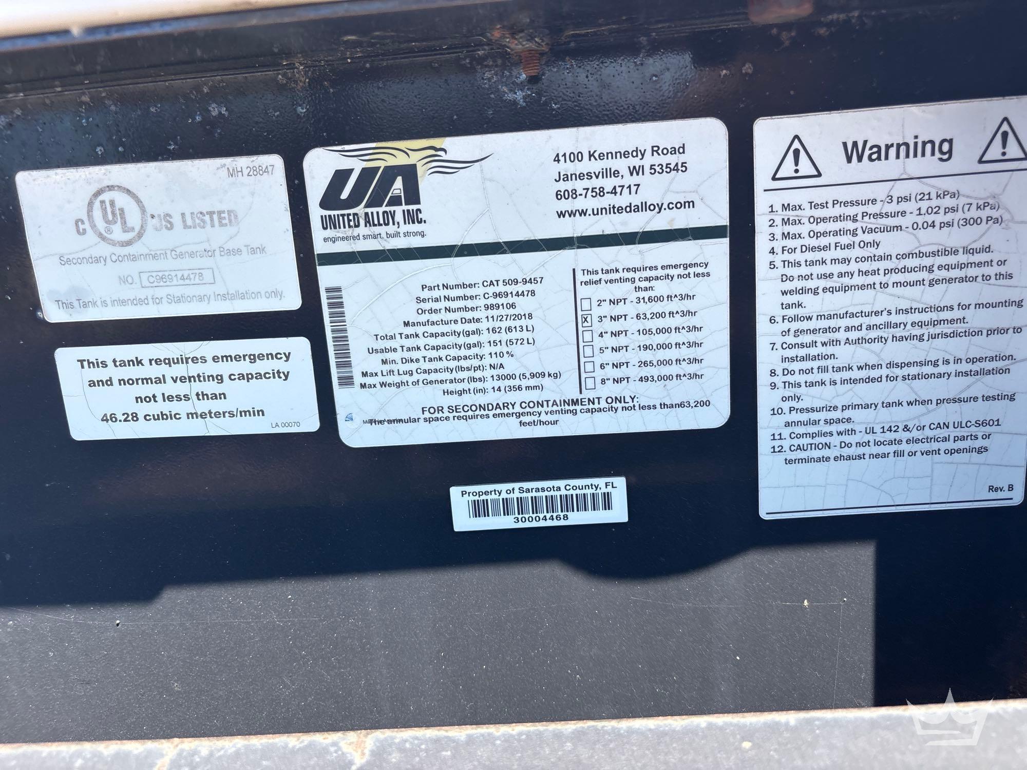 2019 Caterpillar XQ125