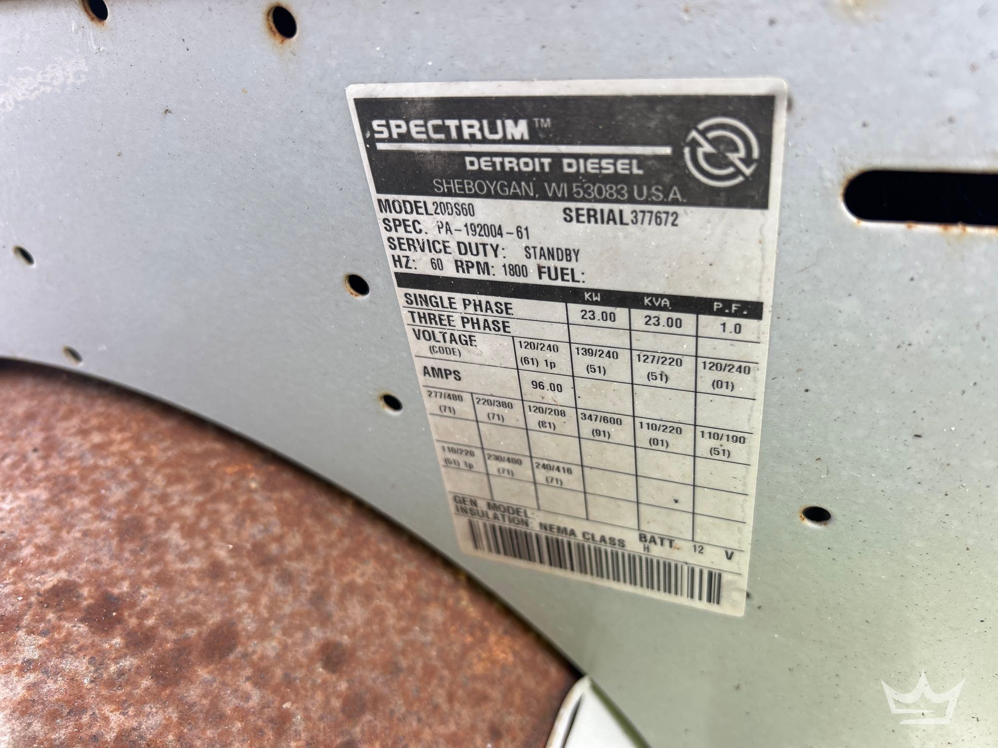 Detroit Diesel 20DS60