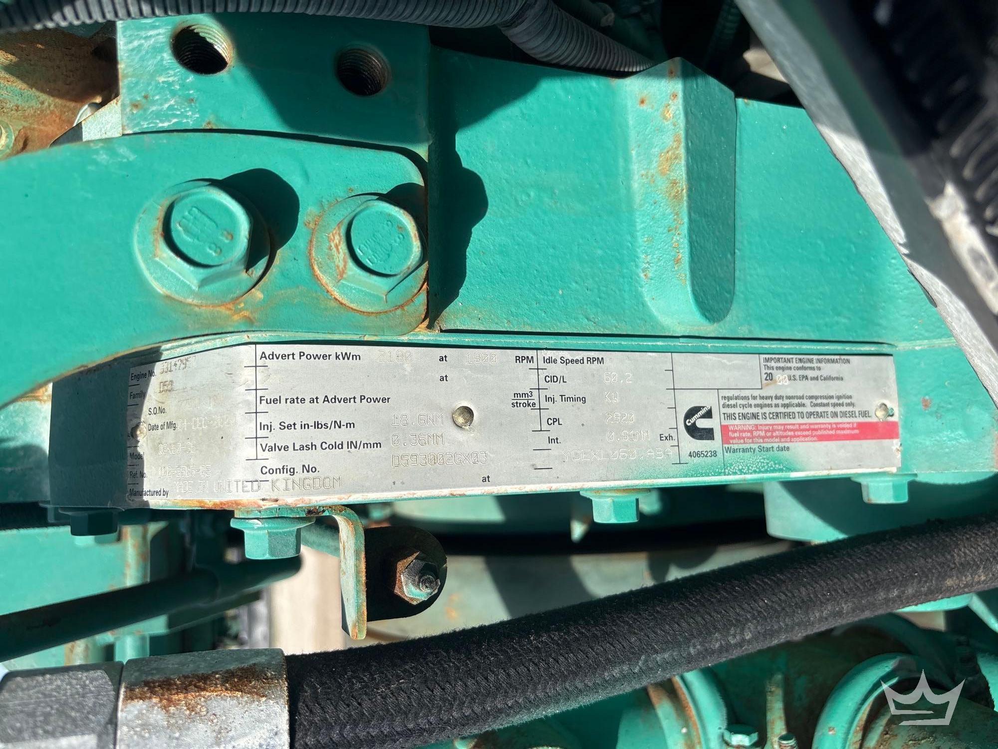 2000 Cummins DQKB-4486730
