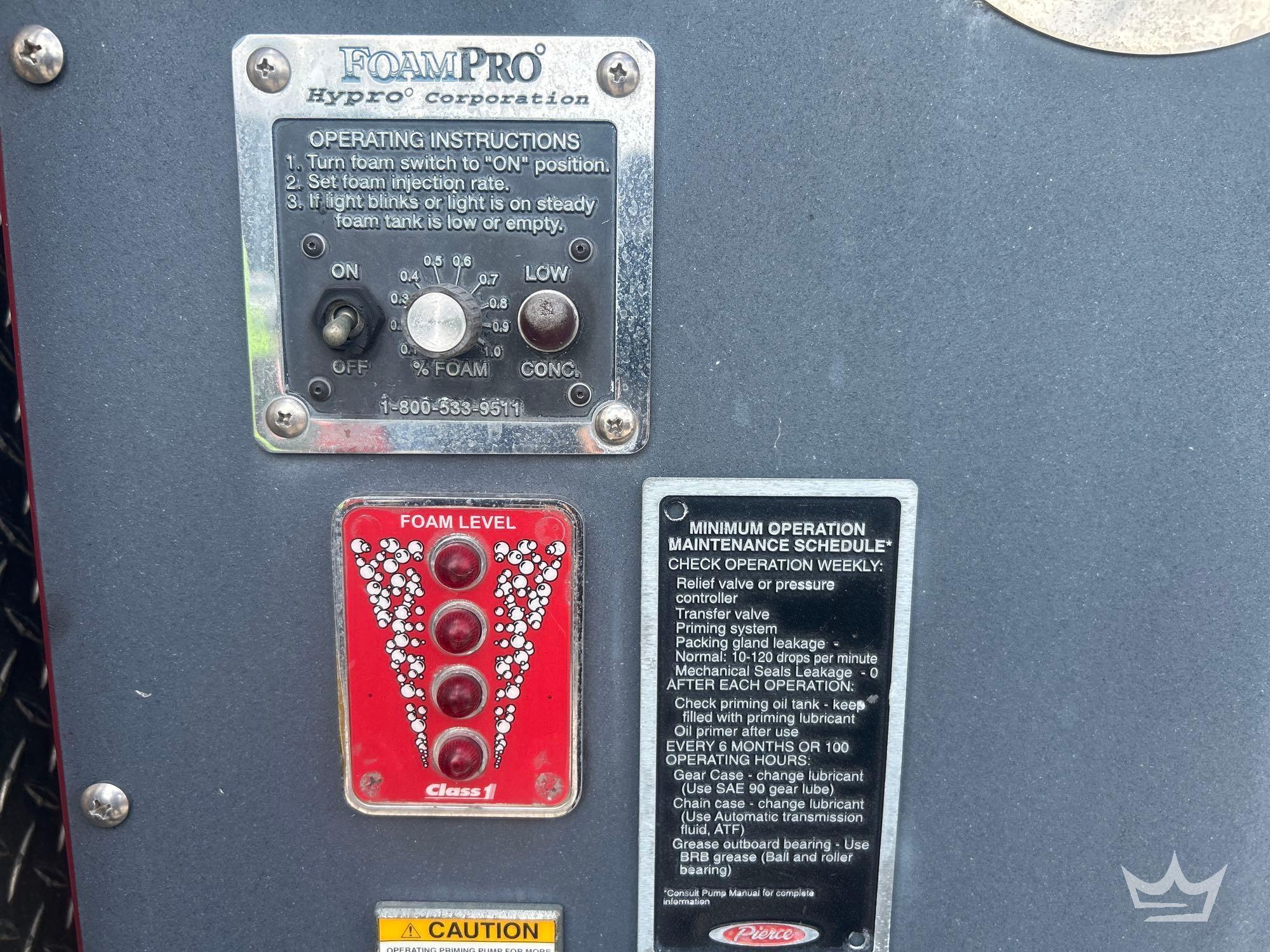 2003 Pierce PUMPER