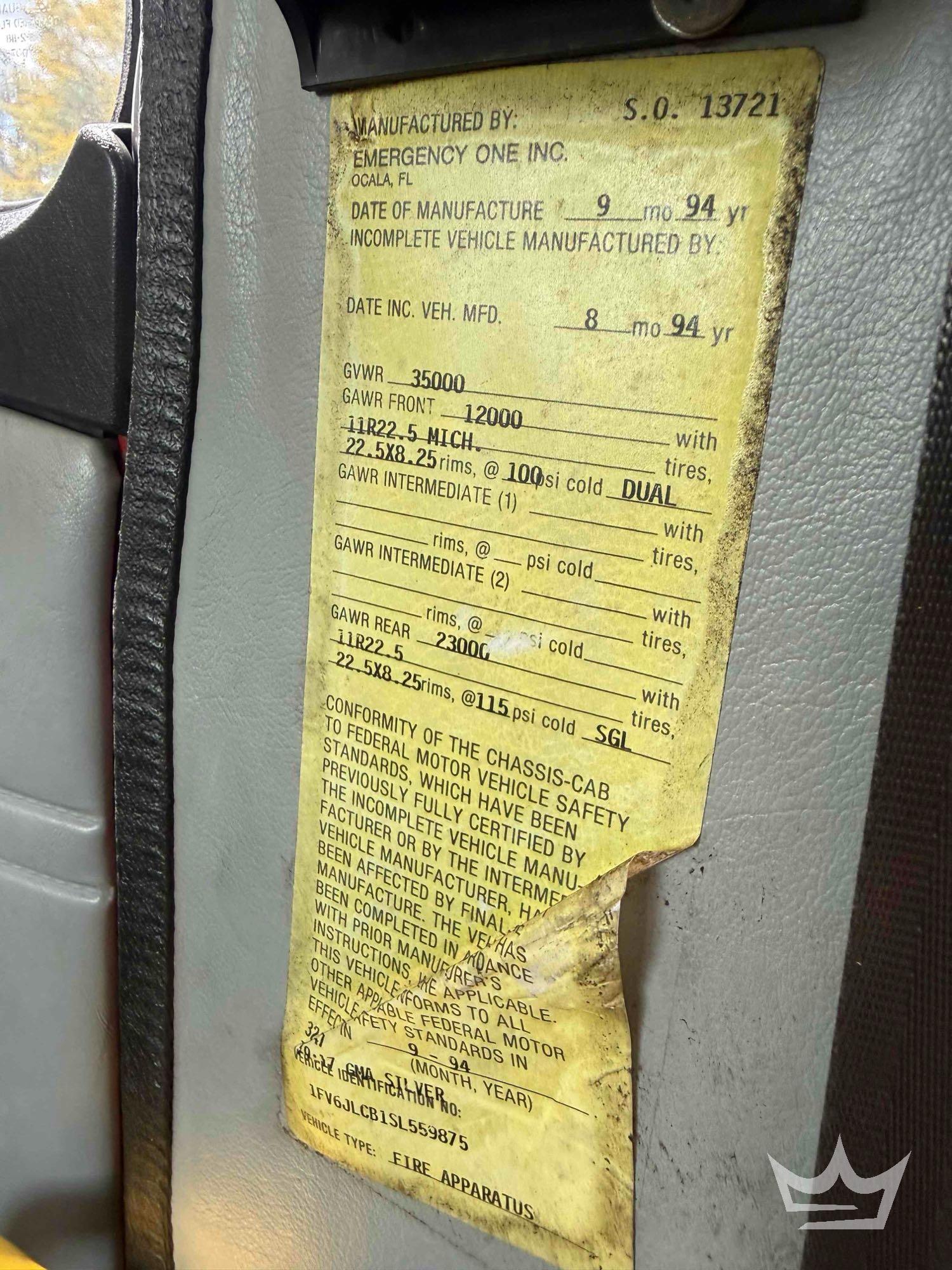 1995 Freightliner FL80