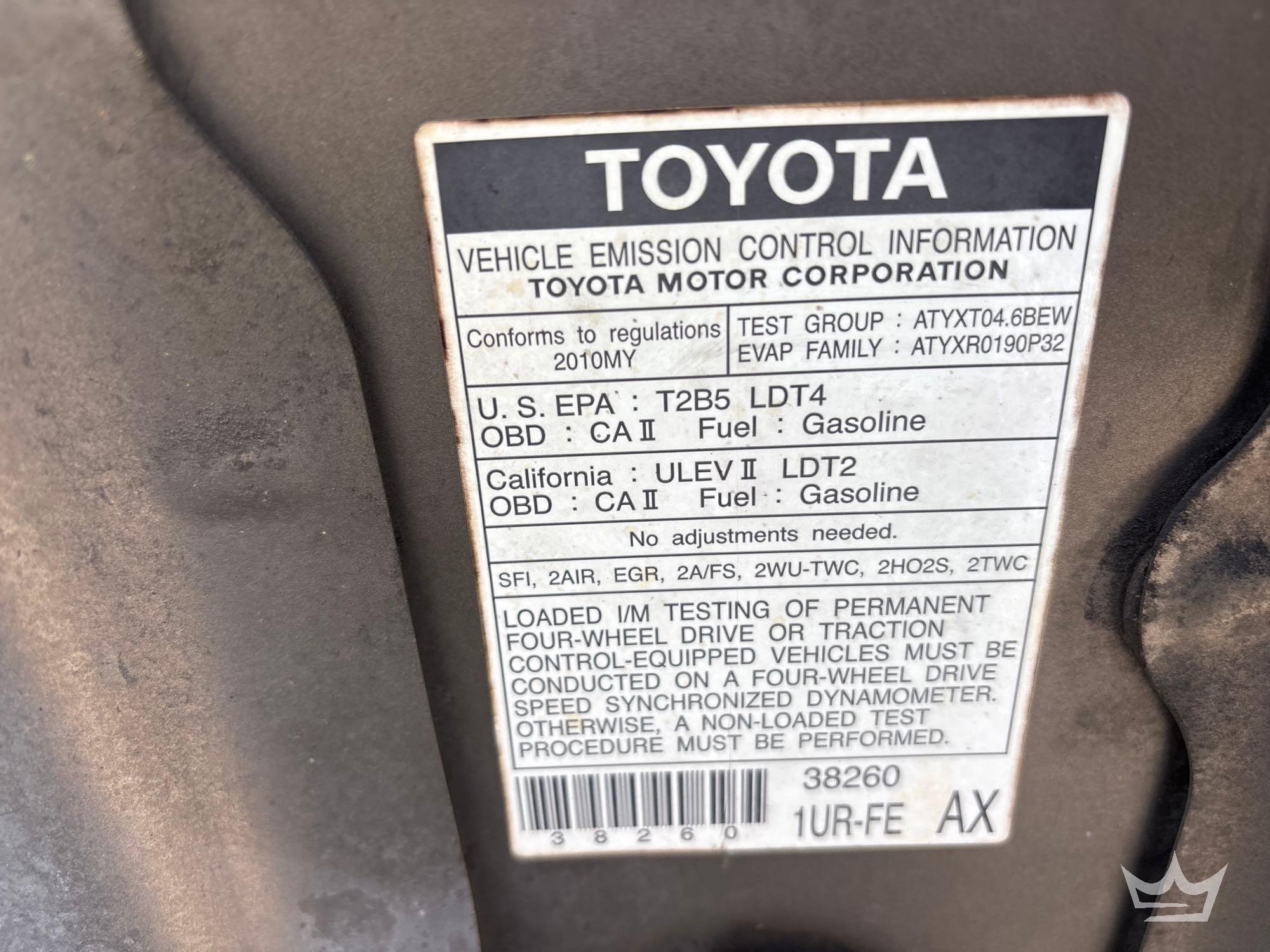 2010 Toyota TUNDRA