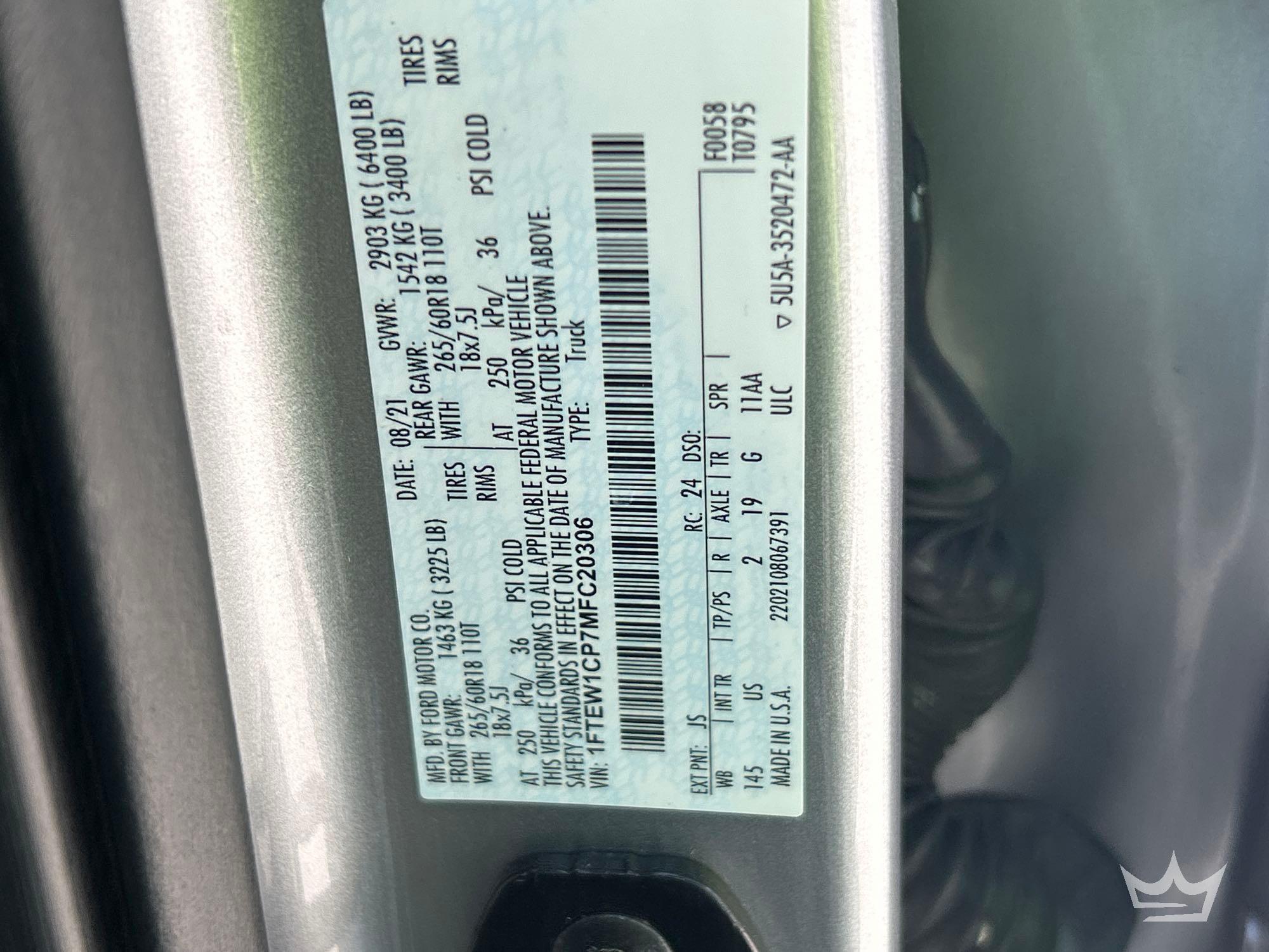 2021 Ford F-150