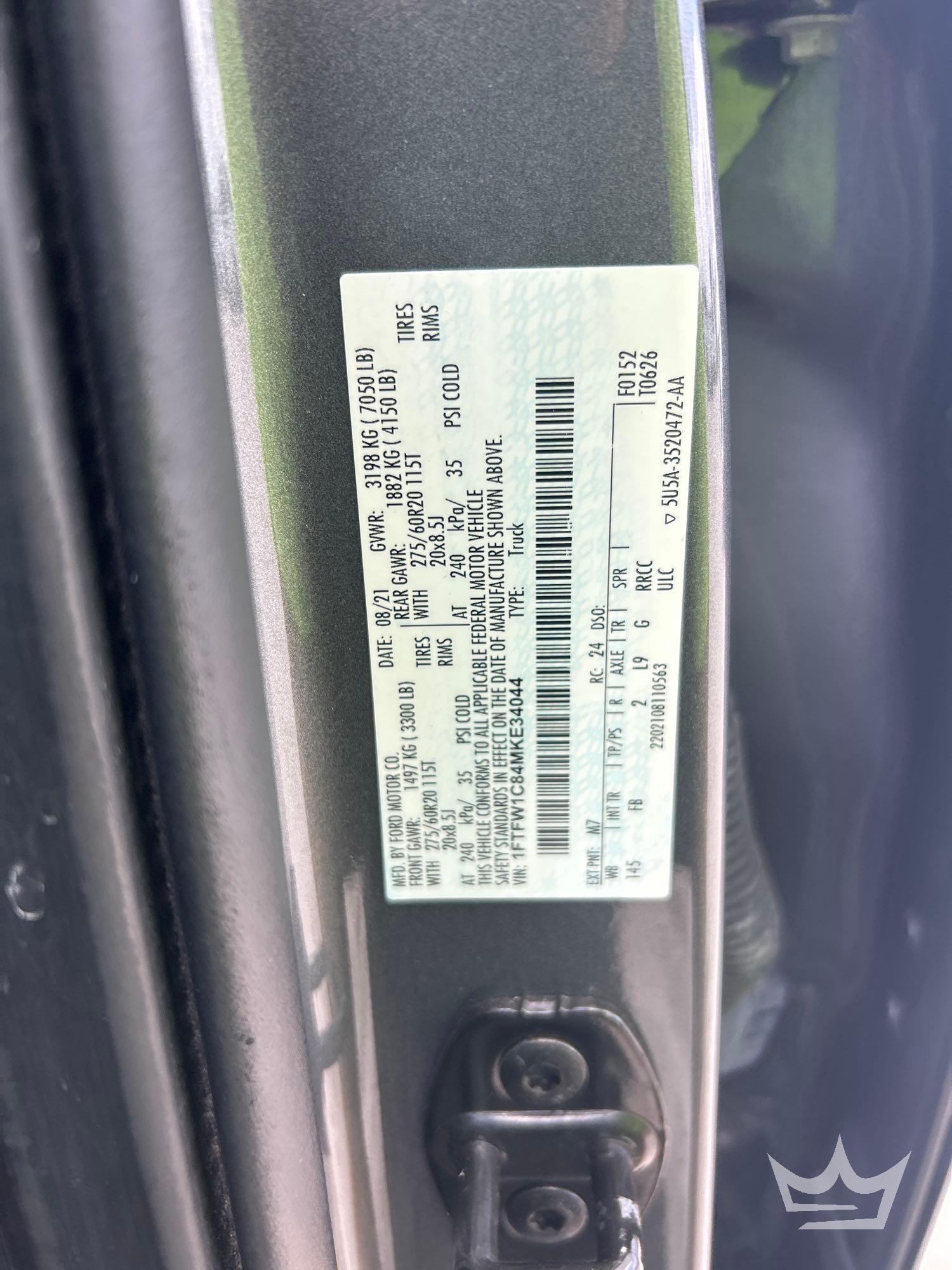 2021 Ford F-150