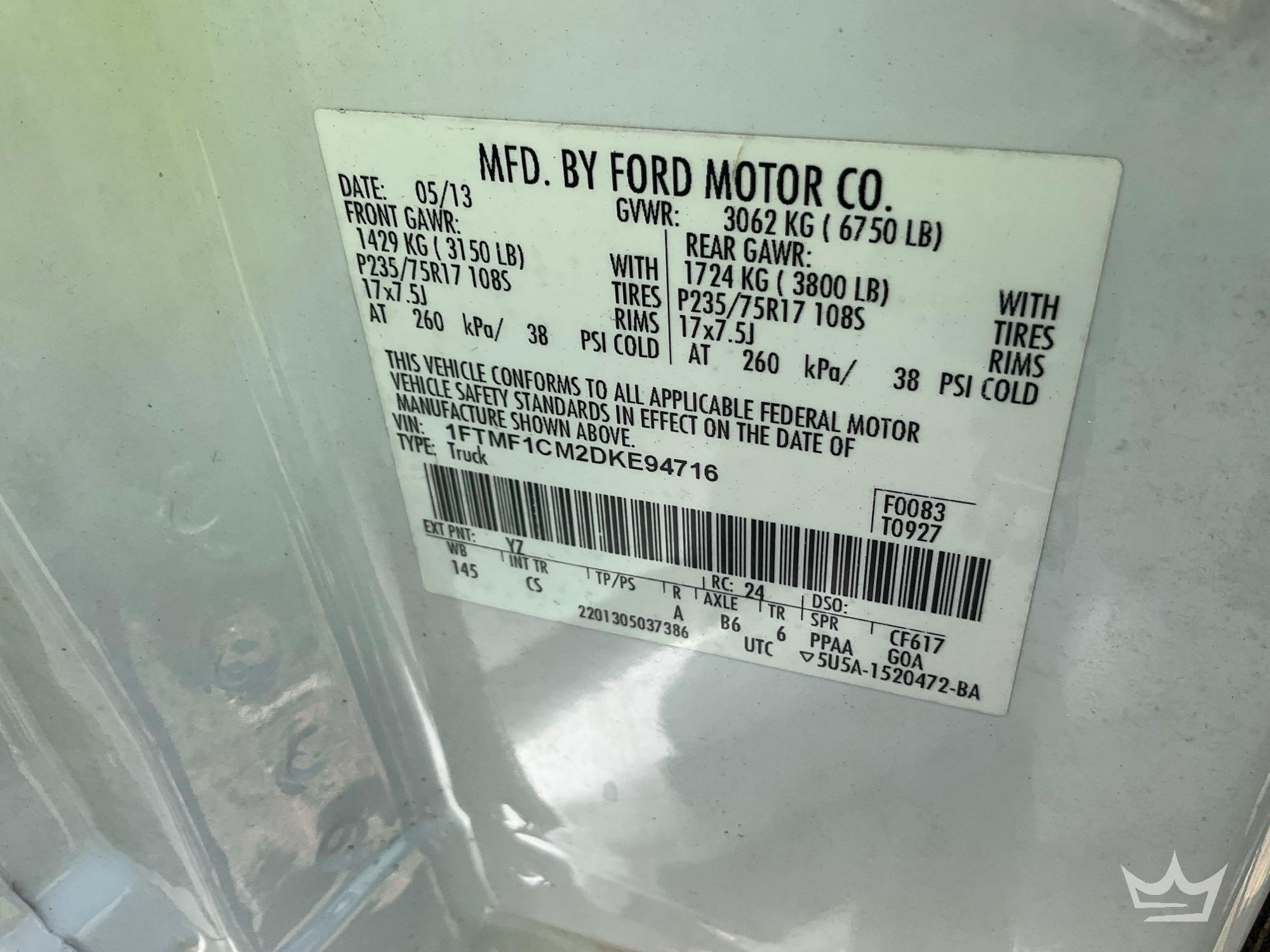 2013 Ford F-150