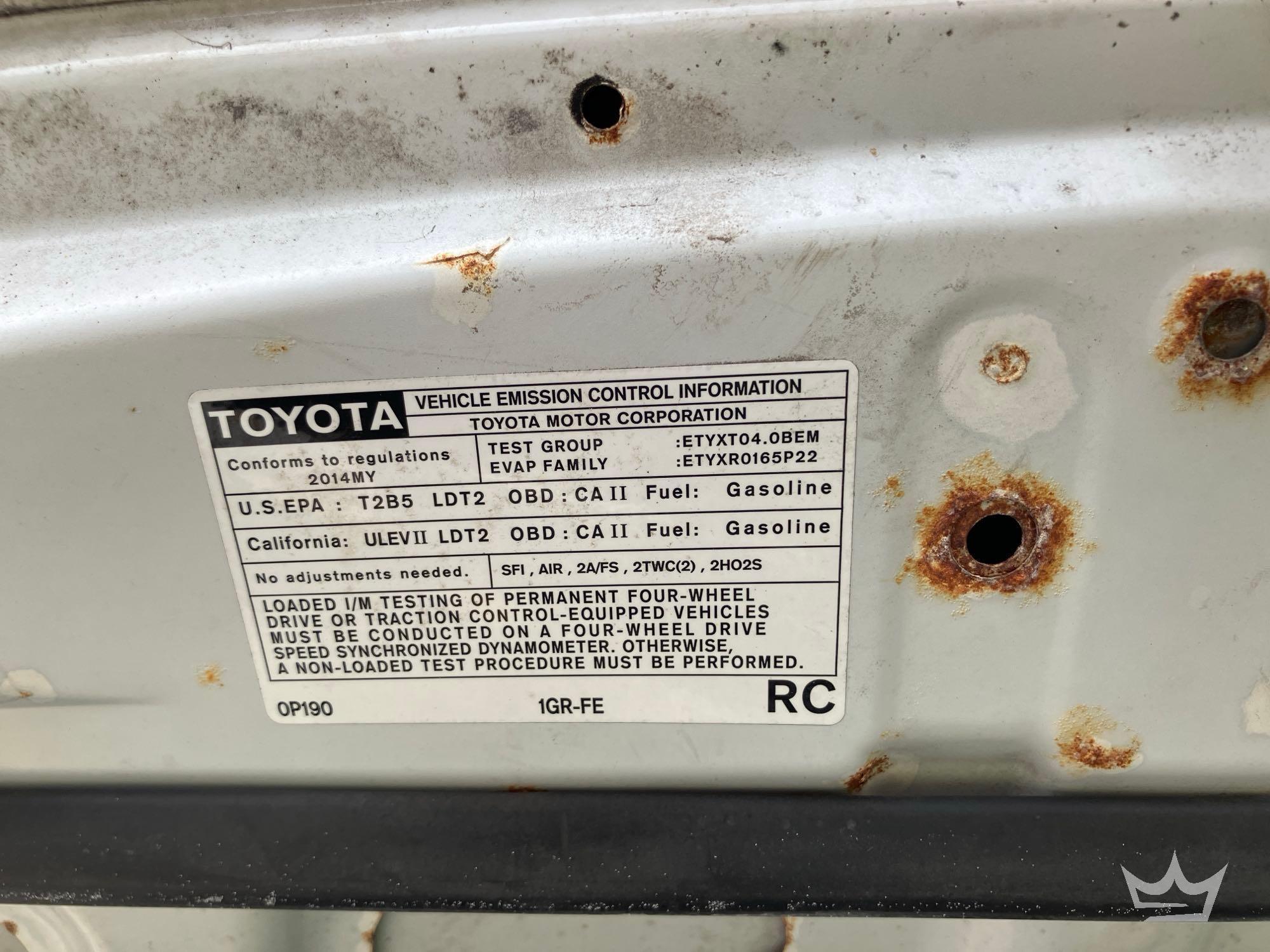 2014 Toyota TACOMA