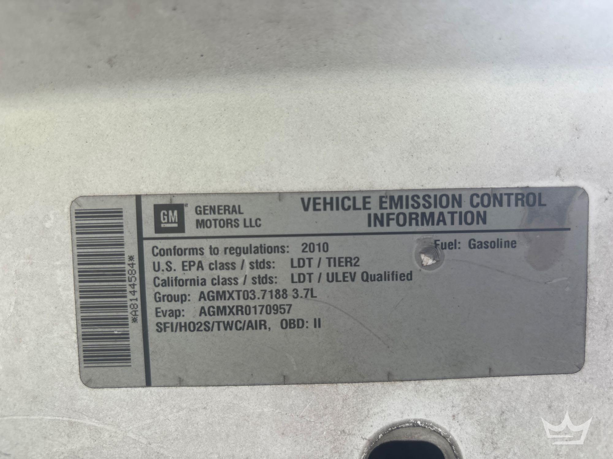 2010 Chevrolet COLORADO