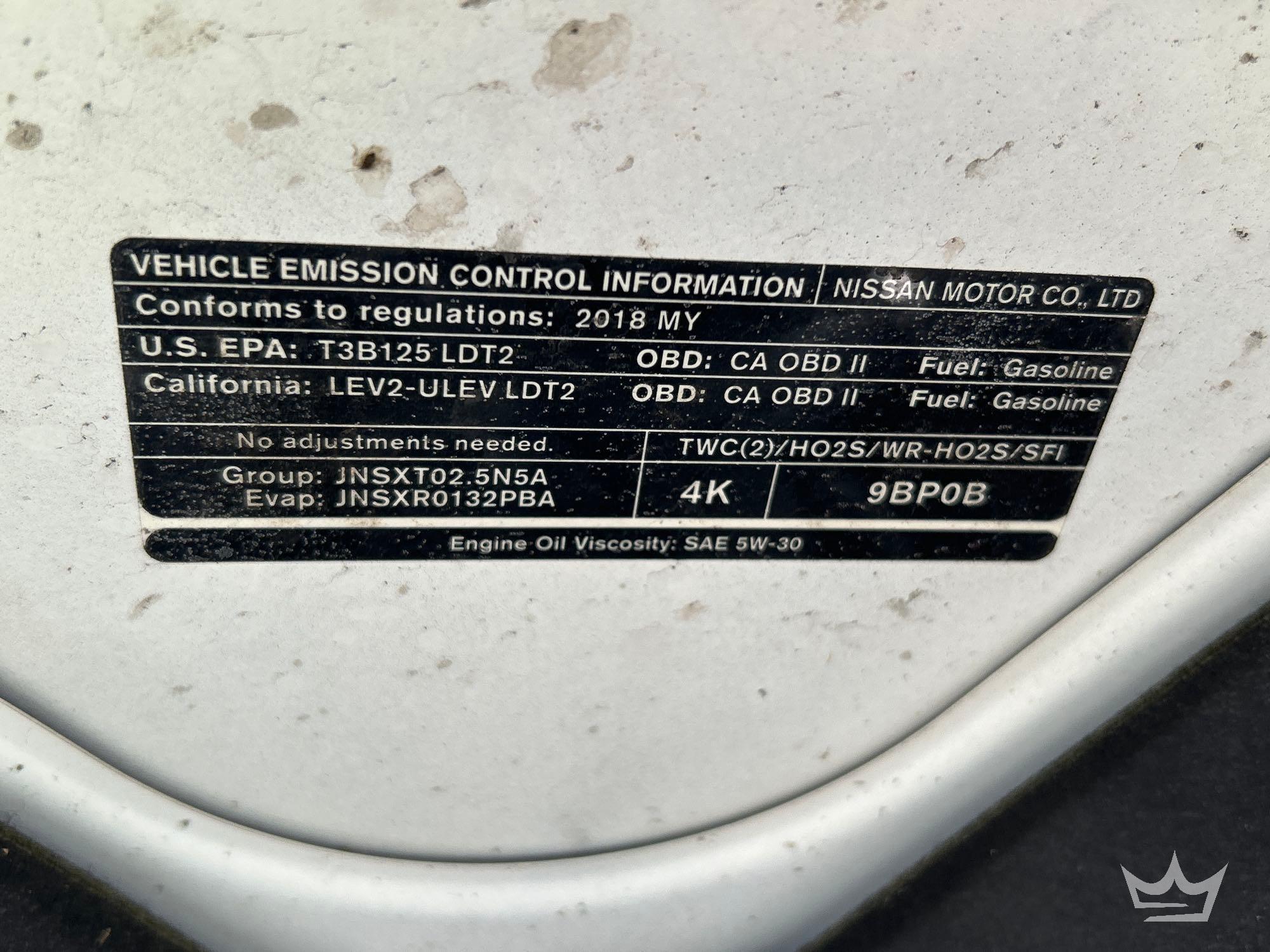 2018 Nissan FRONTIER