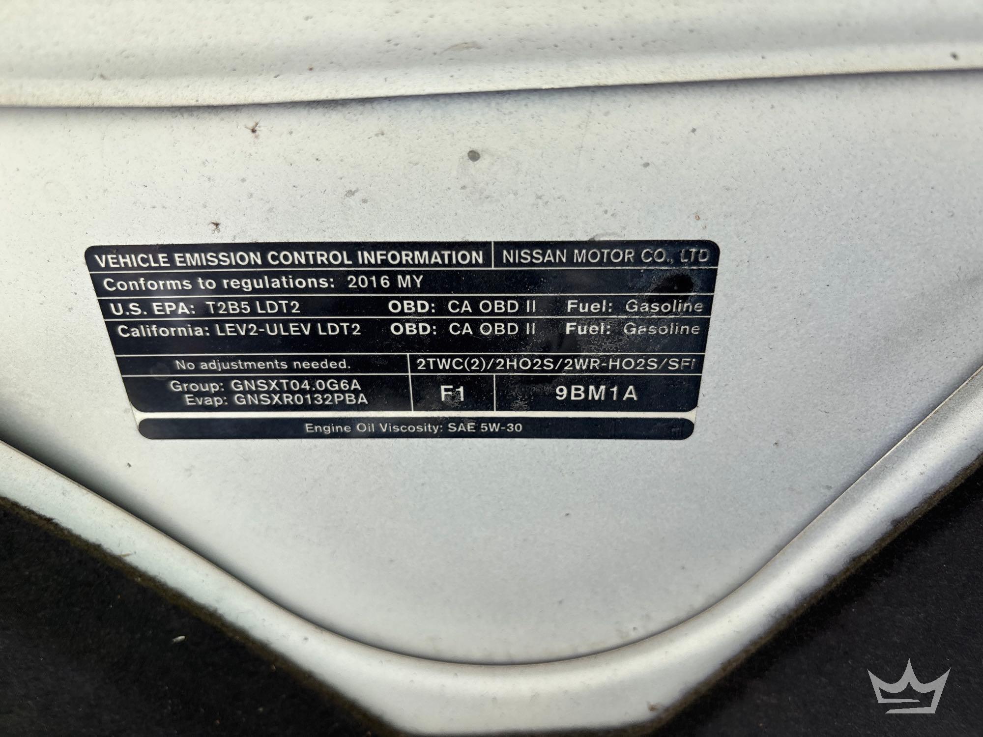 2016 Nissan FRONTIER