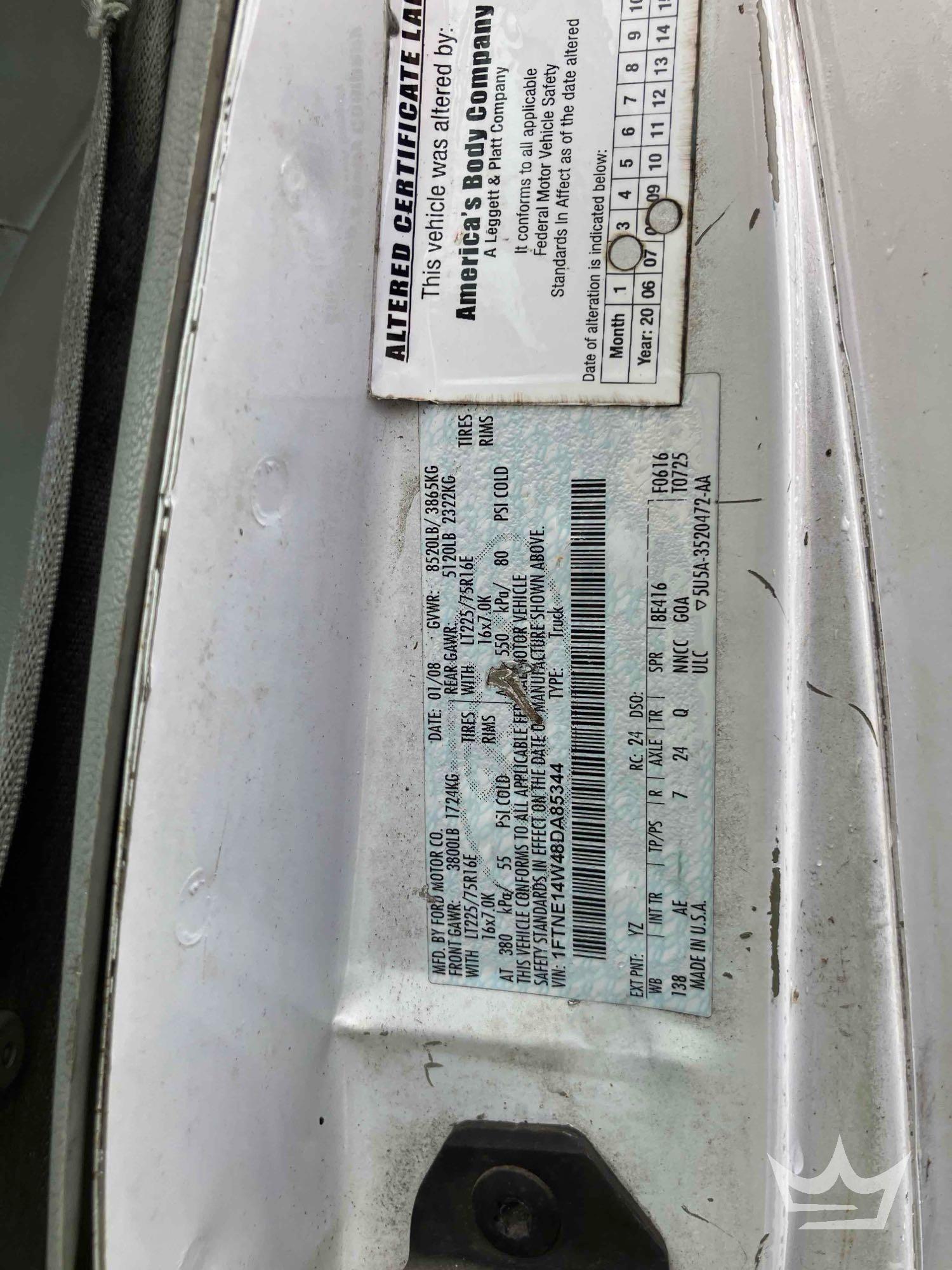 2008 Ford E150