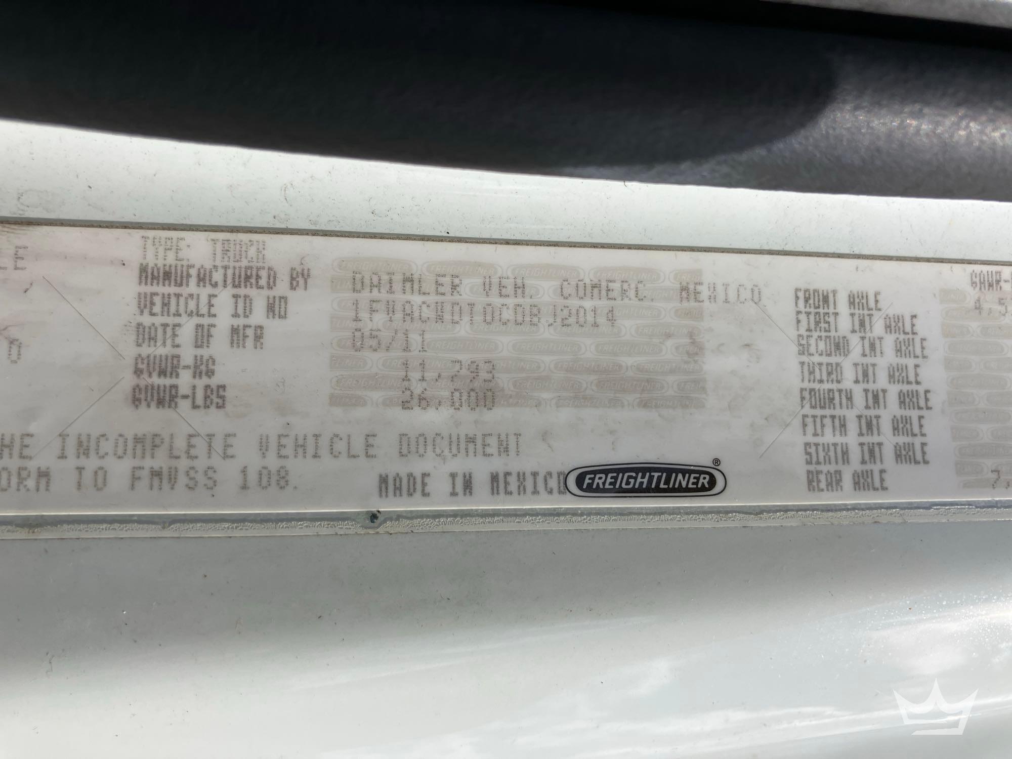 2012 Freightliner M2 106