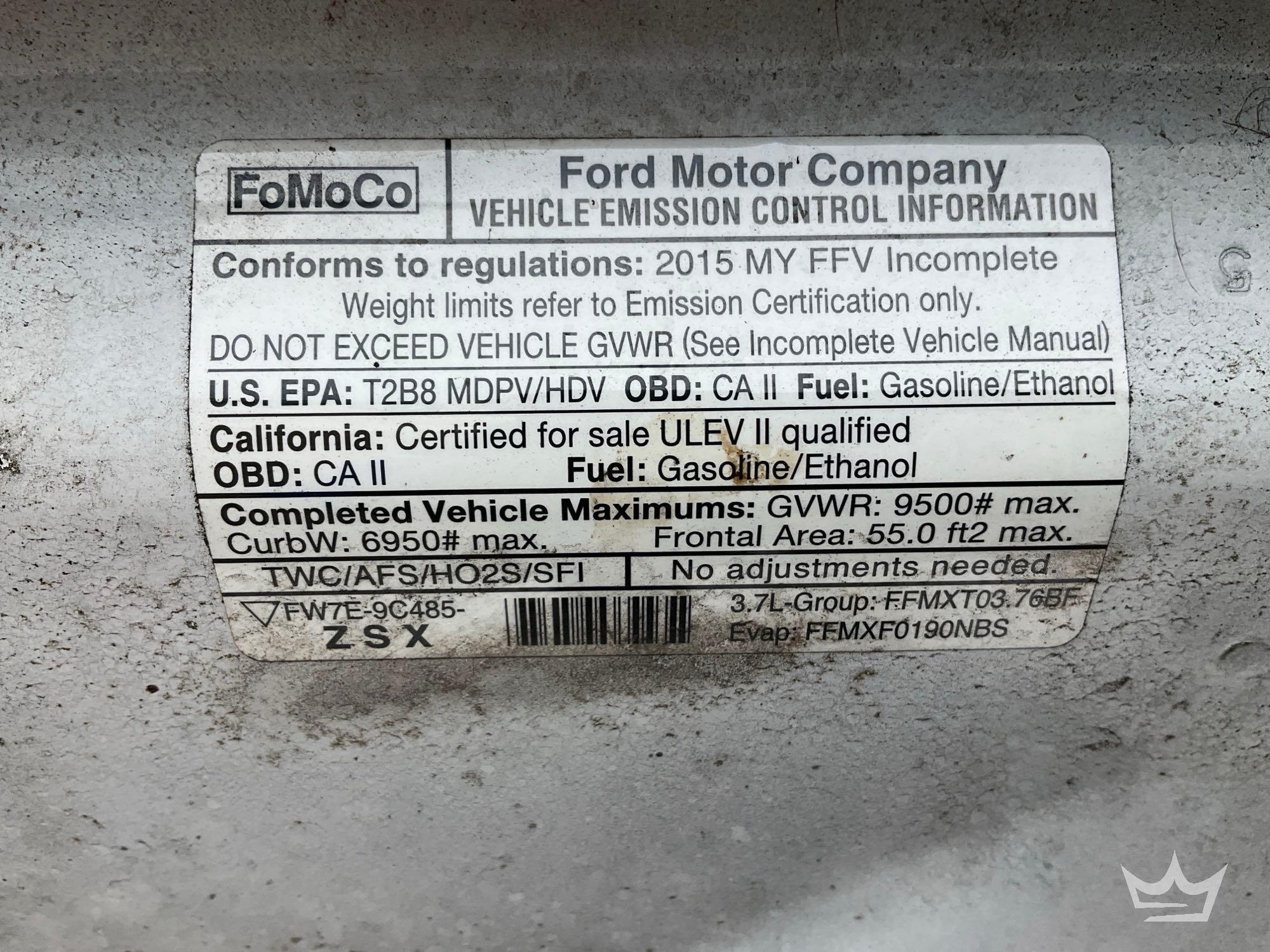 2015 Ford TRANSIT