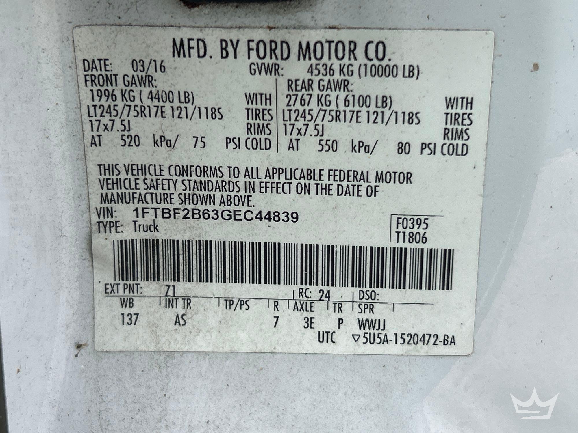 2016 Ford F-250