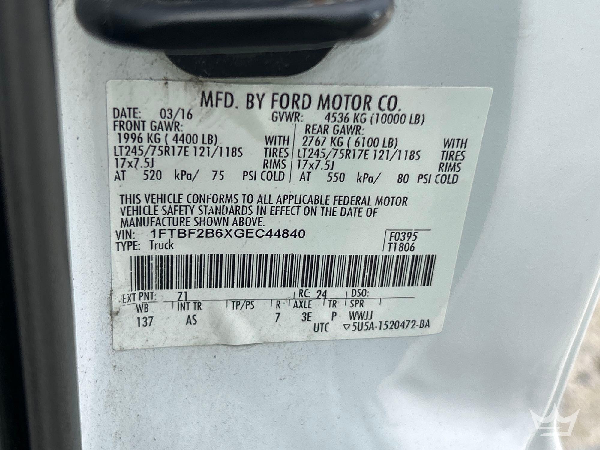 2016 Ford F-250