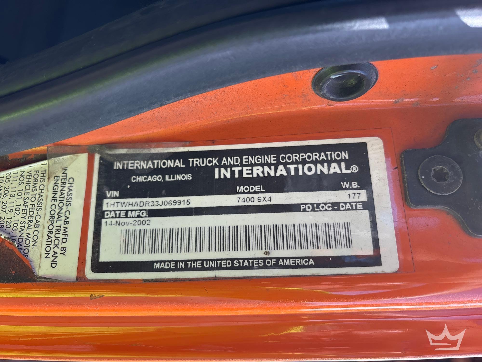 2003 International 7400