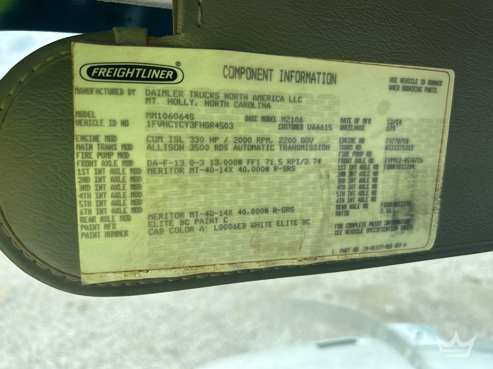 2019 Freightliner M2 106